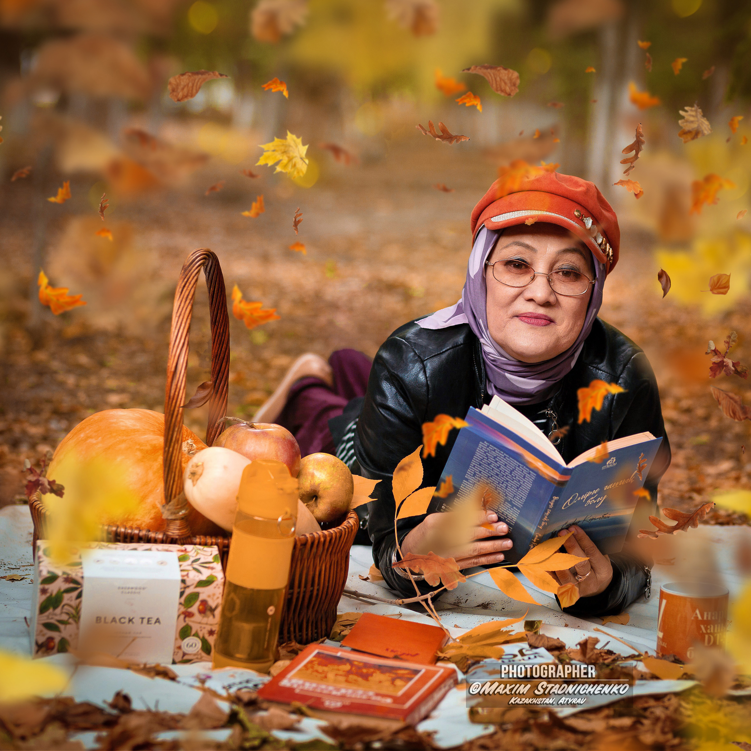 Фотосессия золотая осень. Фотограф в Атырау Максим Стадниченко