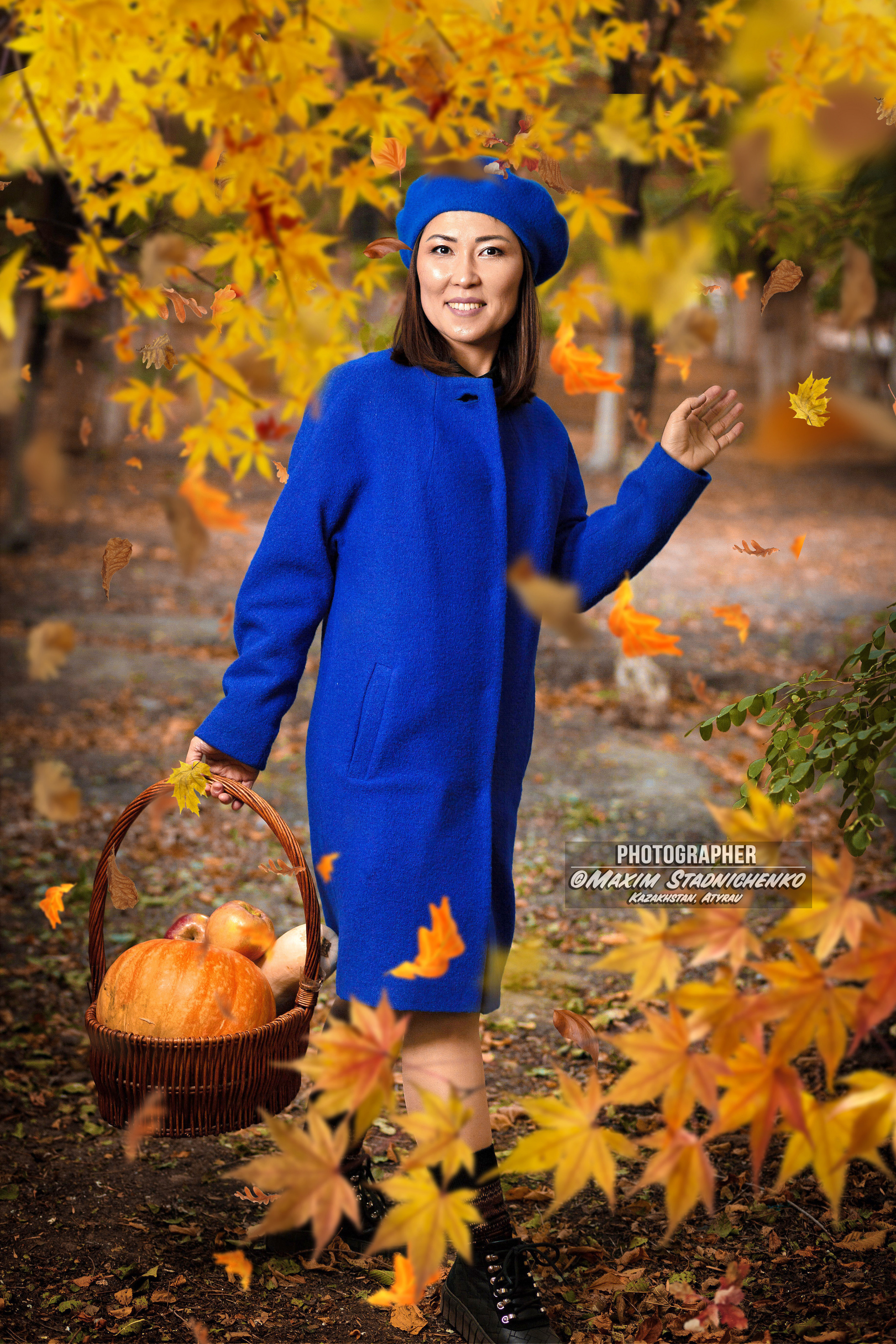 Фотосессия золотая осень. Фотограф в Атырау Максим Стадниченко