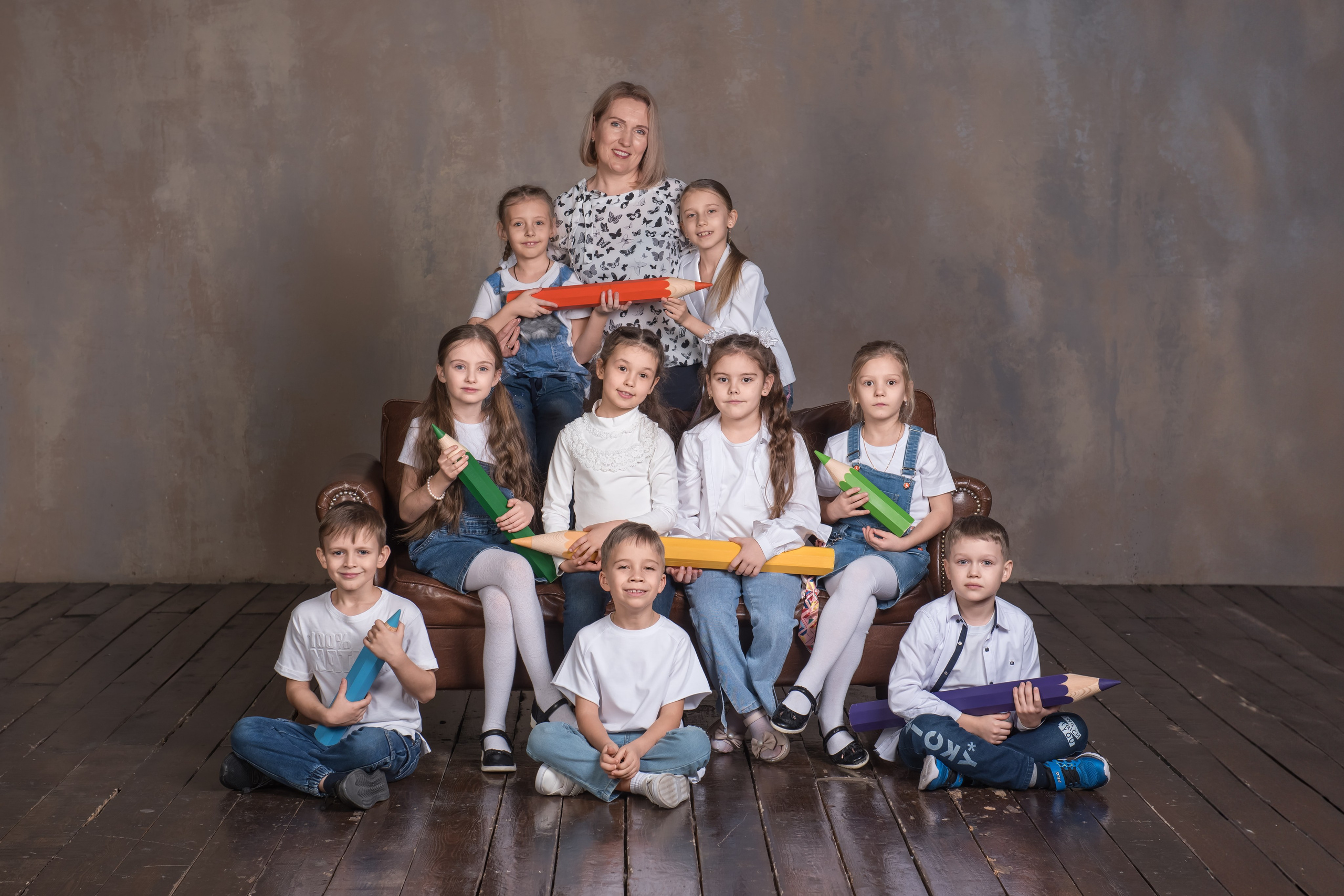 Начальная школа группы. Фотограф Саратов Юлия Петрова