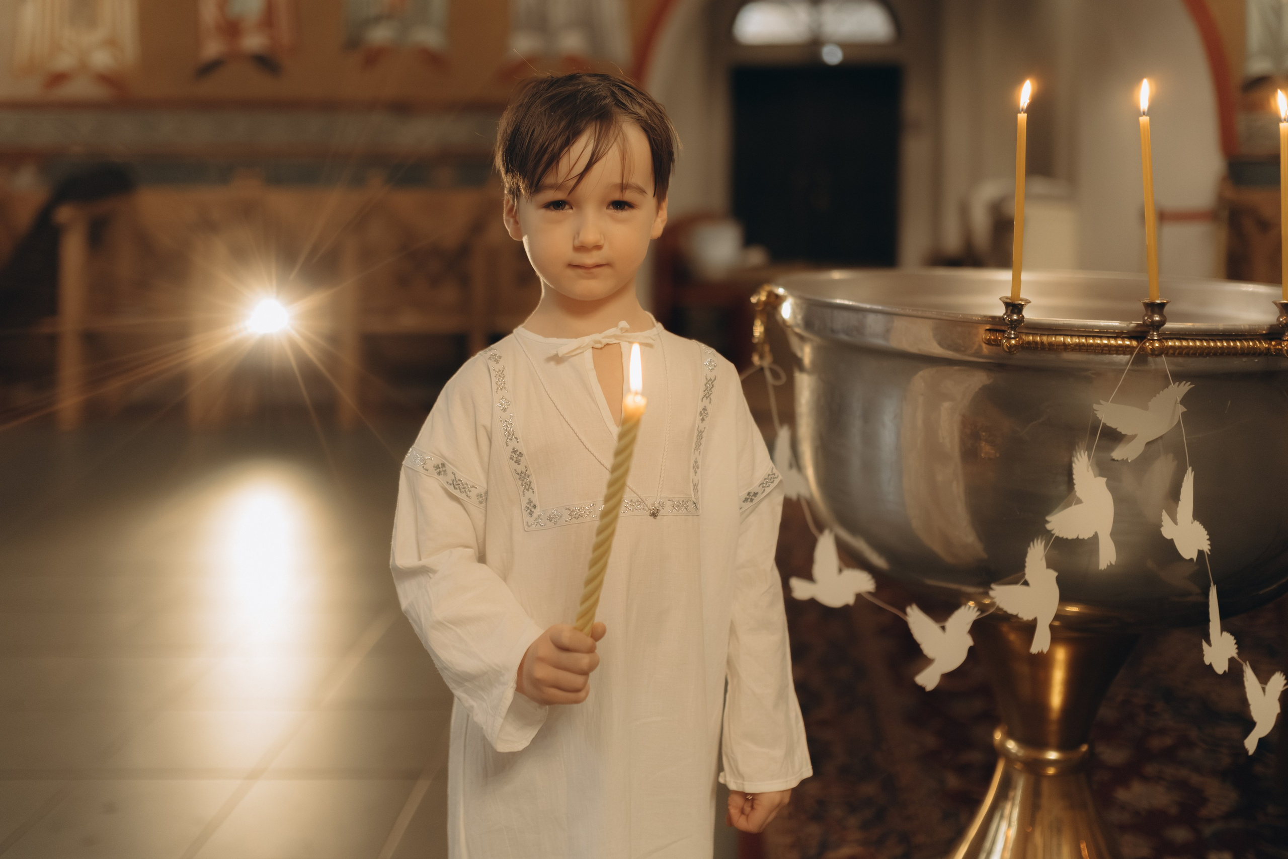 Таинство Крещения Платона. Семейный и детский фотограф в Москве Митенкова Мария
