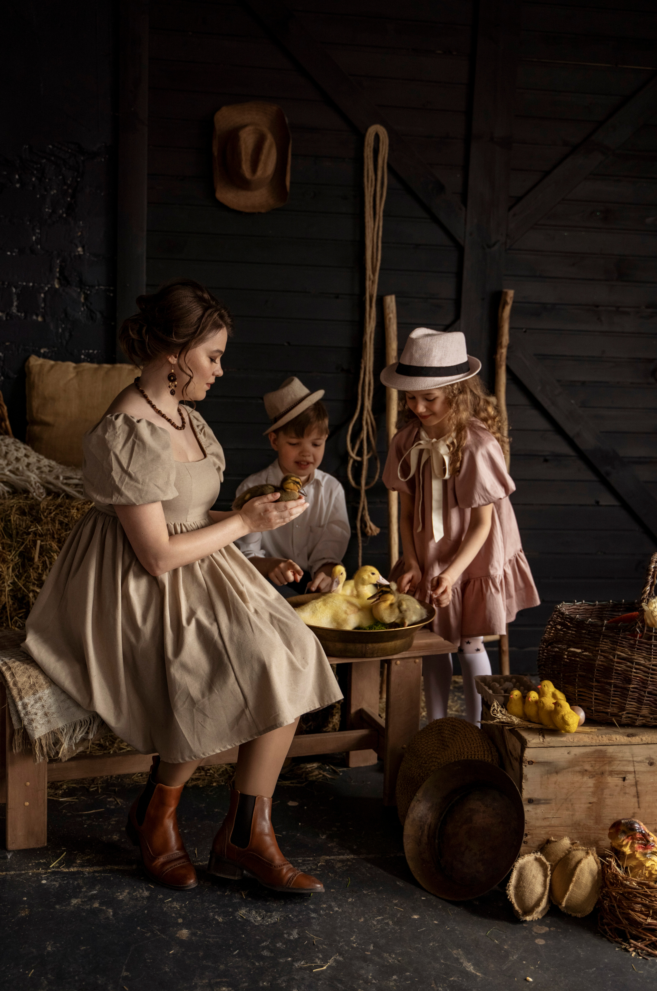 Анастасия с детьми. Главная