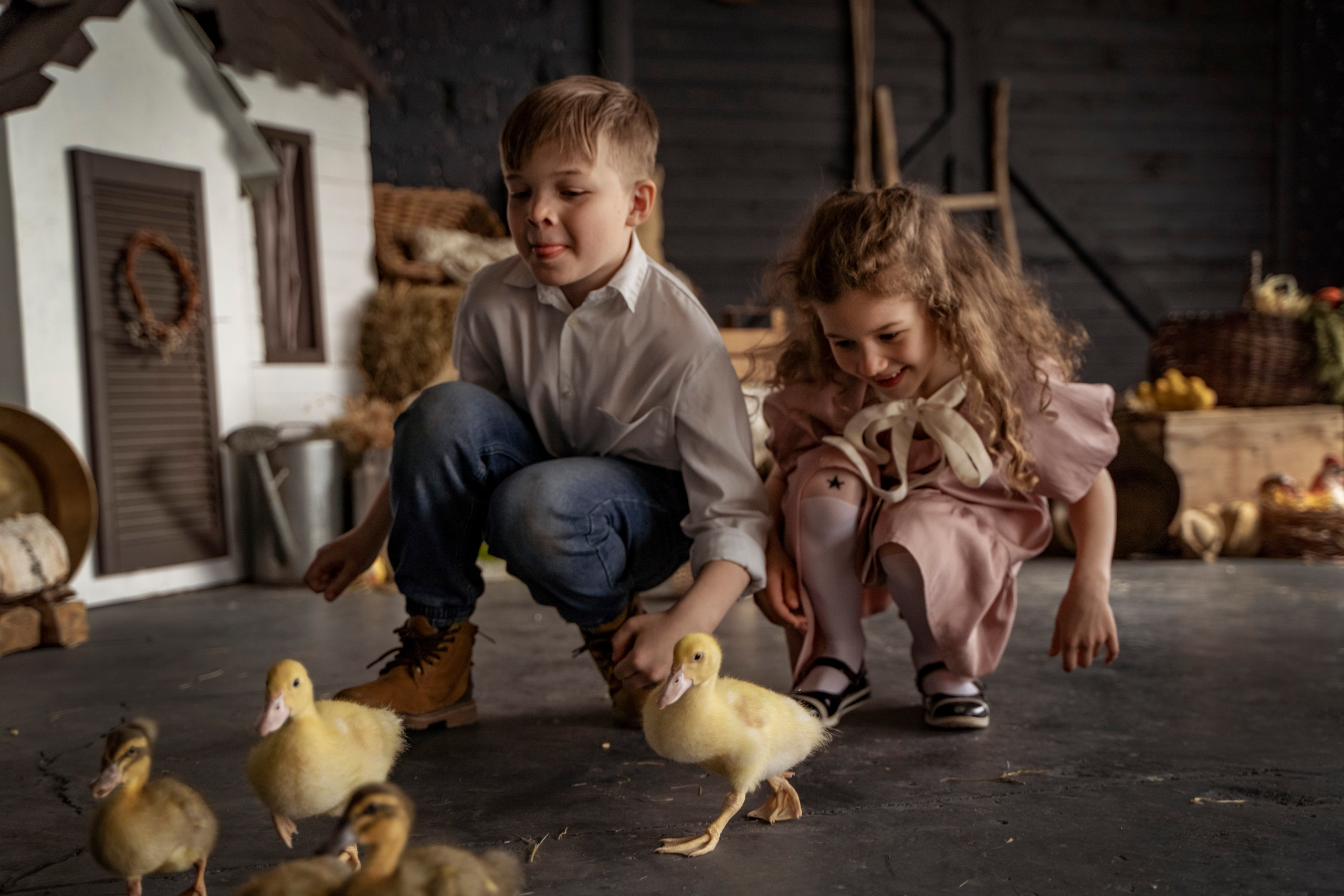 Анастасия с детьми. Главная