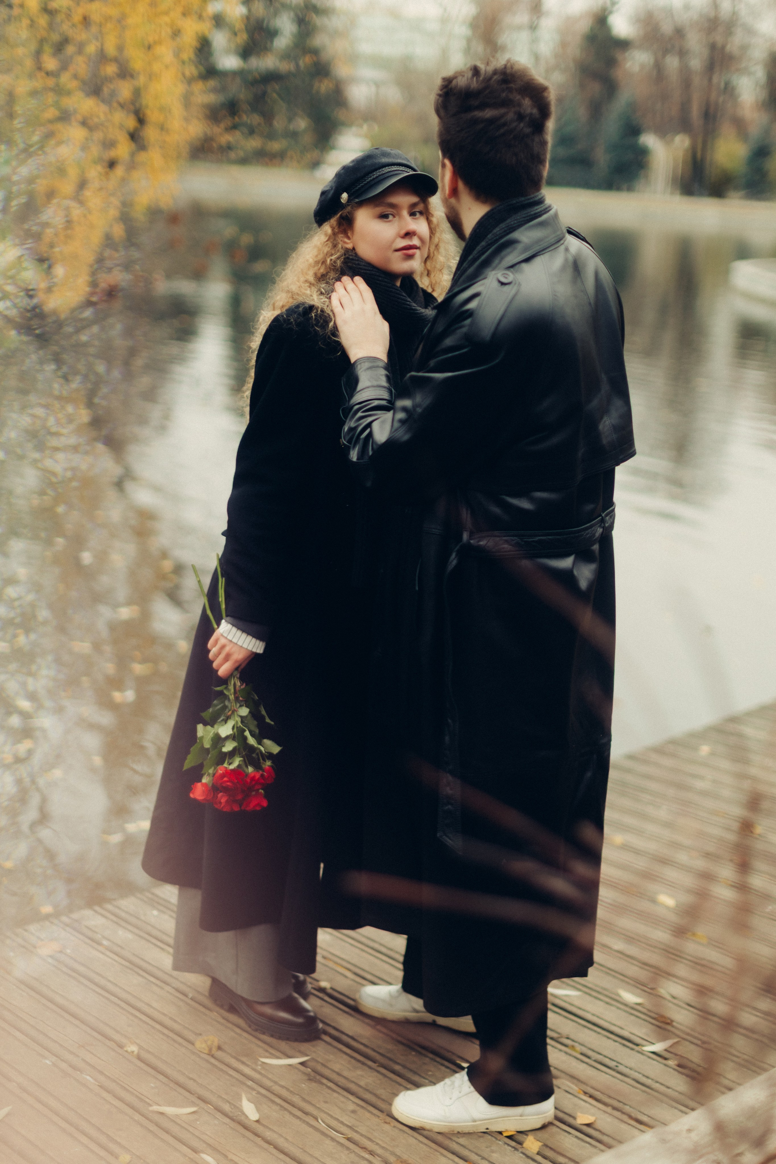 Тим и Кристина, проогулка в парке Горького. Свадебный и портретный фотограф в Москве Кристина Золотова