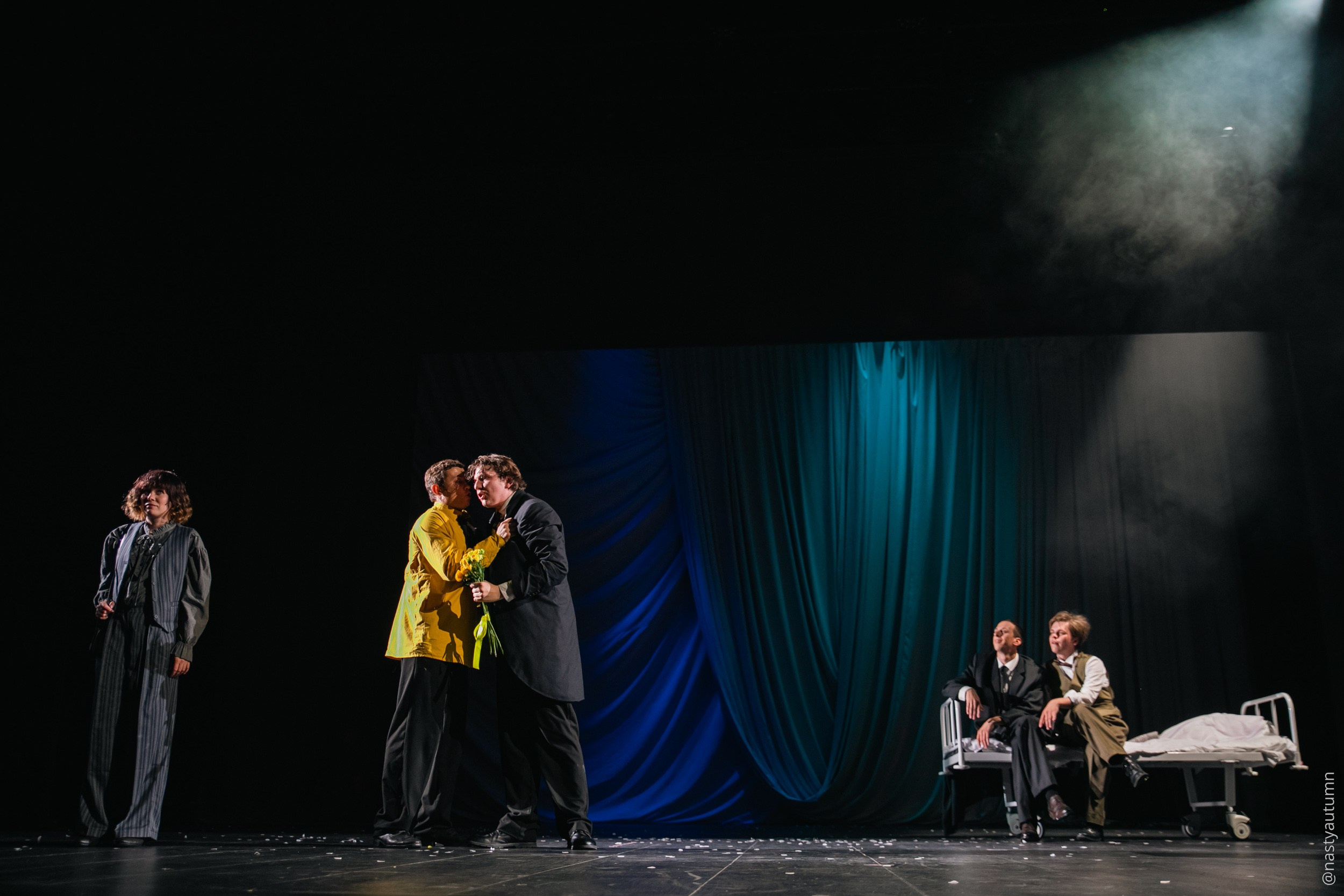 Генеральный прогон «Маяковский. Я сам.». Репортажный и концертный фотограф в Москве Анастасия Осень