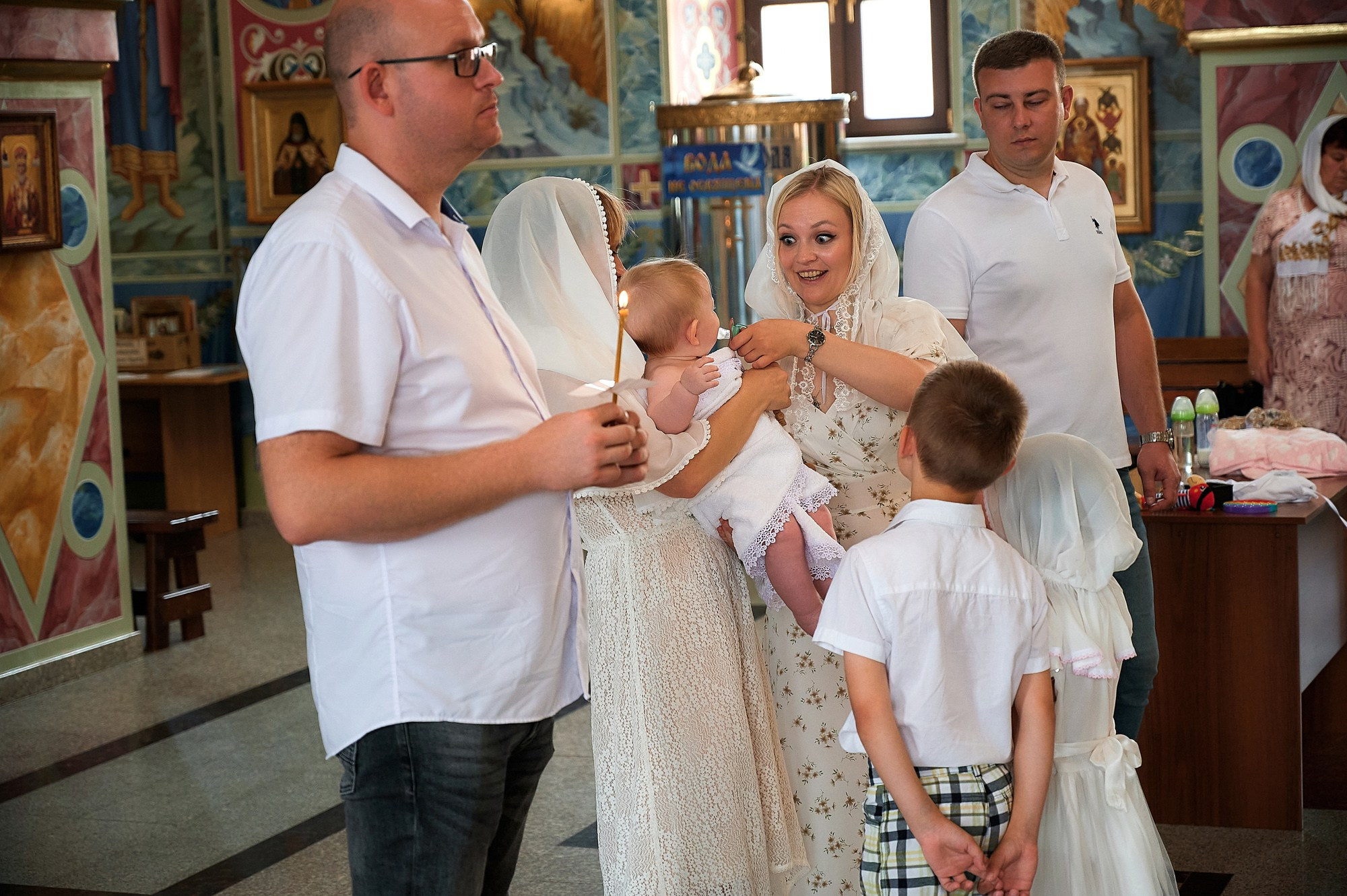 Крещение. Фотограф Воронеж Александр Нечаев