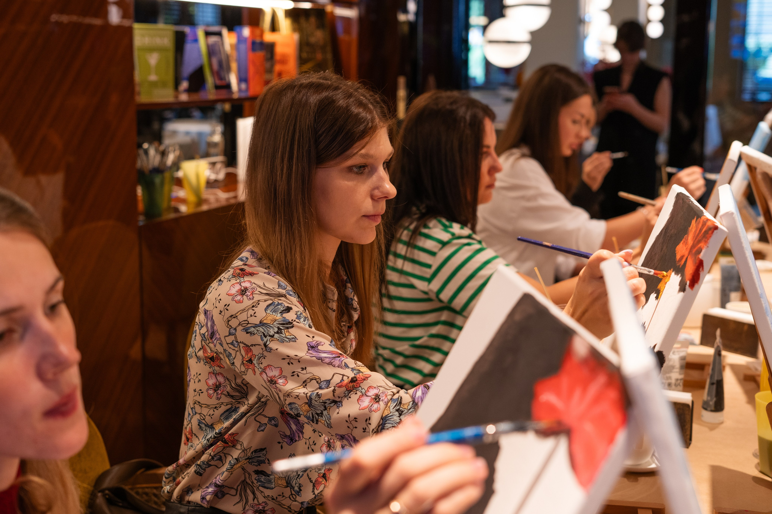 Корпоратив Teach Me Art 3. Портретный фотограф в Москве и Санкт-Петербурге Арина Чех