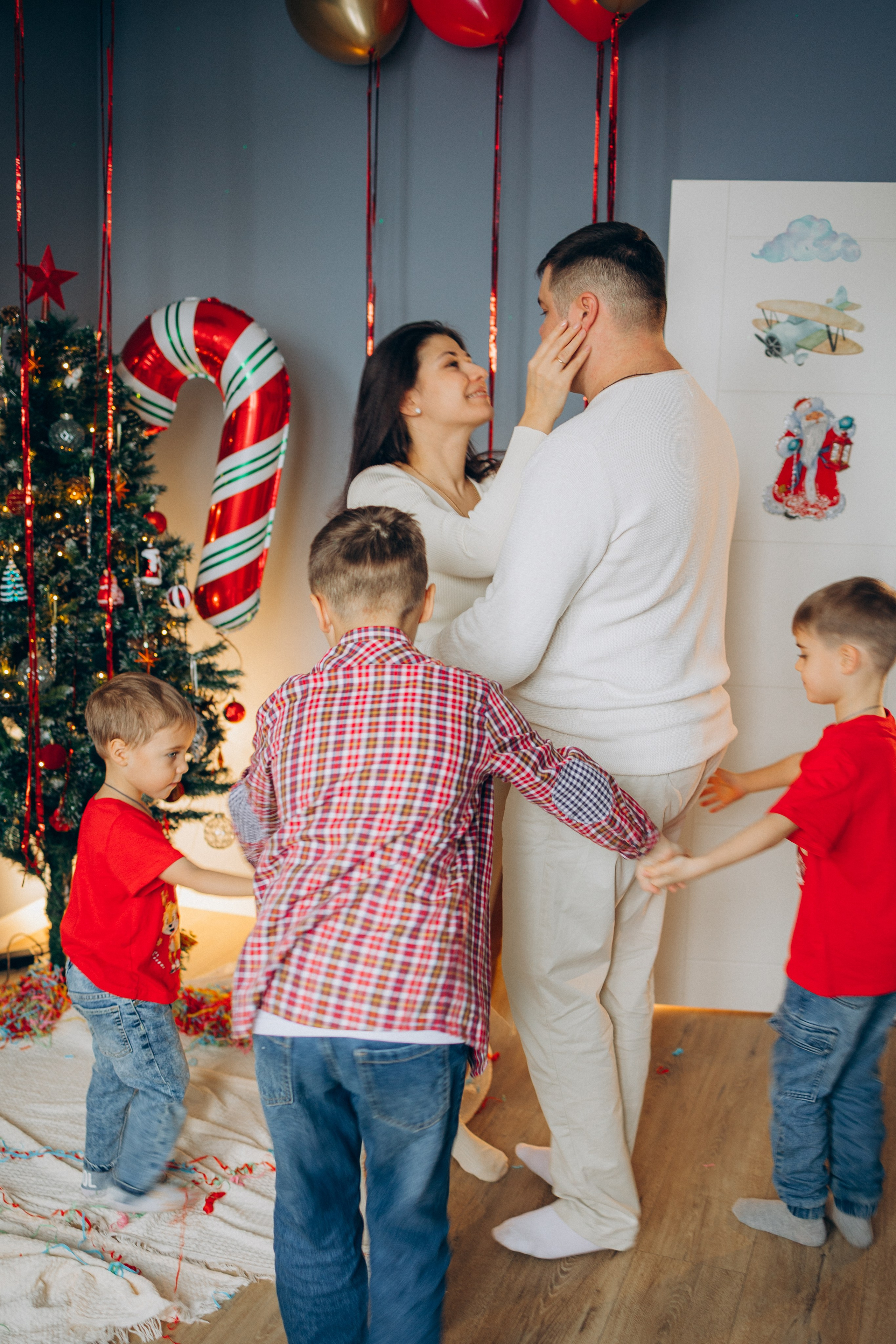 Семья — это тепло объятий и свет улыбок!. Фотограф Москва Светлана Кирюшина