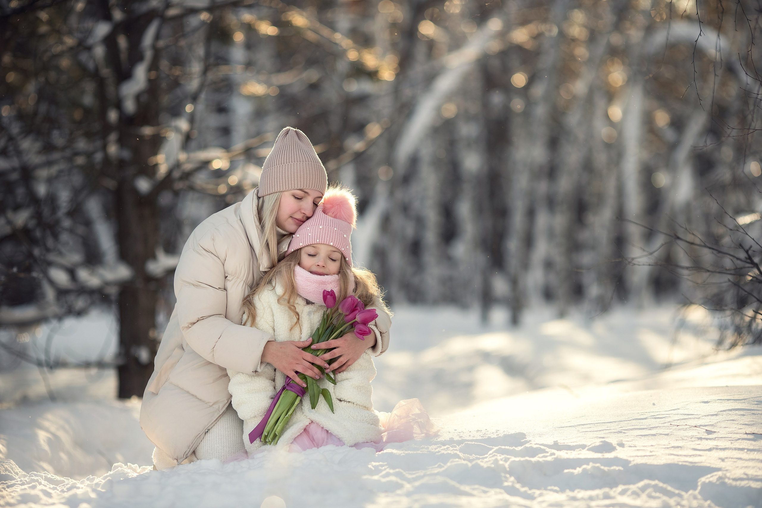 Навстречу весне. Семейный и детский фотограф в Саратове Полина Коткина