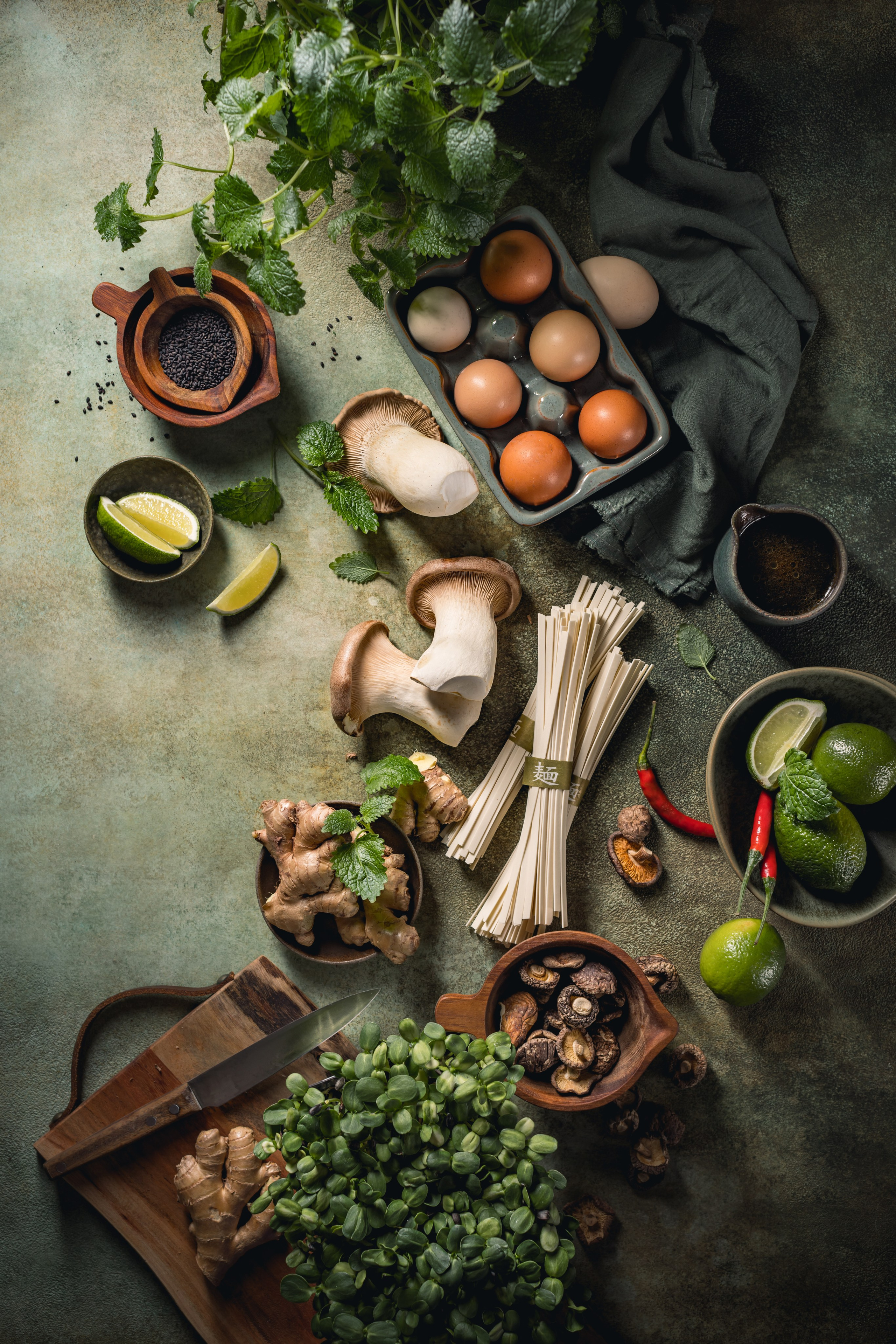 Рамён. Foodie Stories (гастрономические истории) рекламная фуд-фотосъёмка, Москва