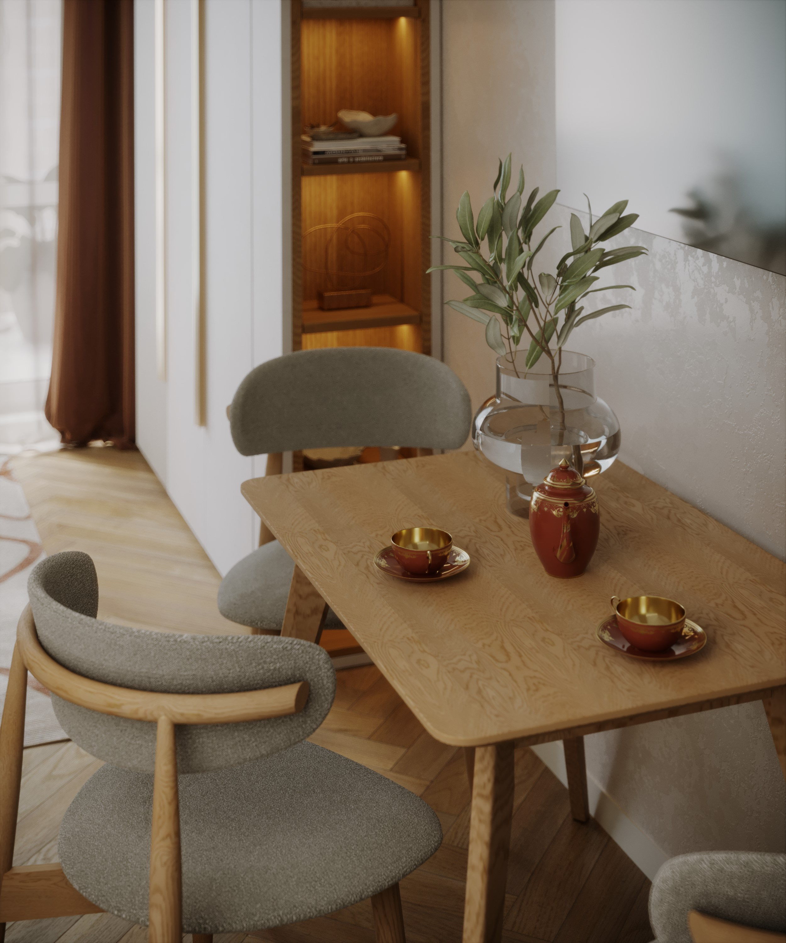 Apart 604. Портфолио 3D визуализатора