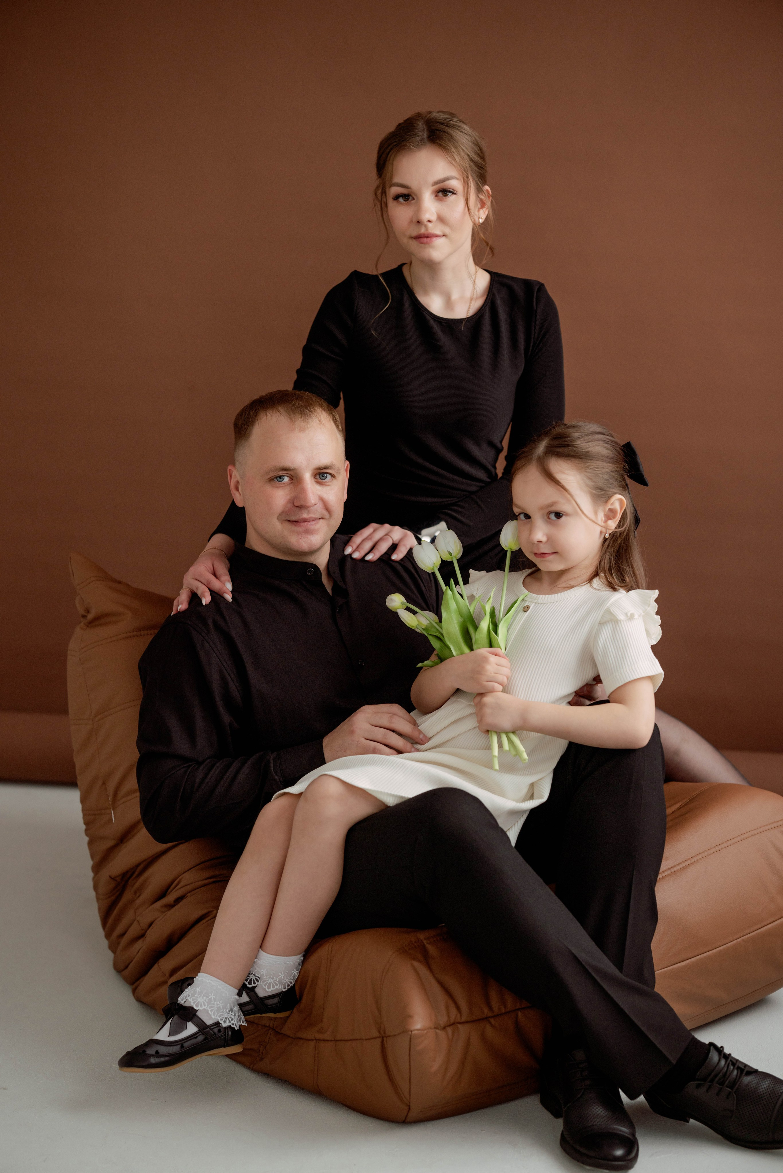 Семейные съёмки в студии. Свадебный и семейный фотограф в Тейково, Иваново Зацепина Анна