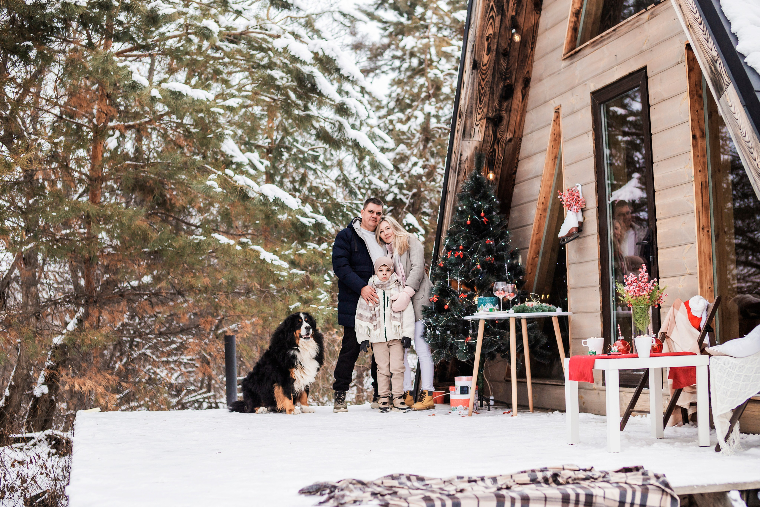 Фотопроект в доме в лесу. Семейный фотограф в Саратове