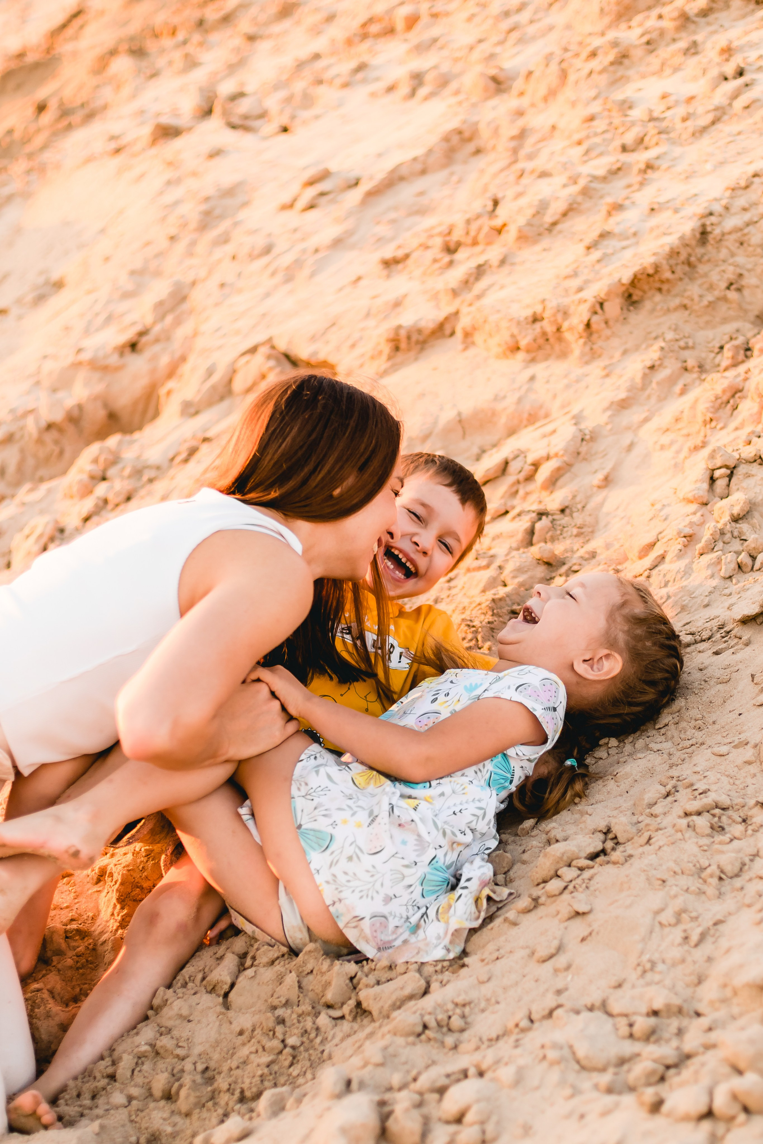 На пляже. Семейный и свадебный фотограф в Чебоксарах и Новочебоксарске Ирина Юрь