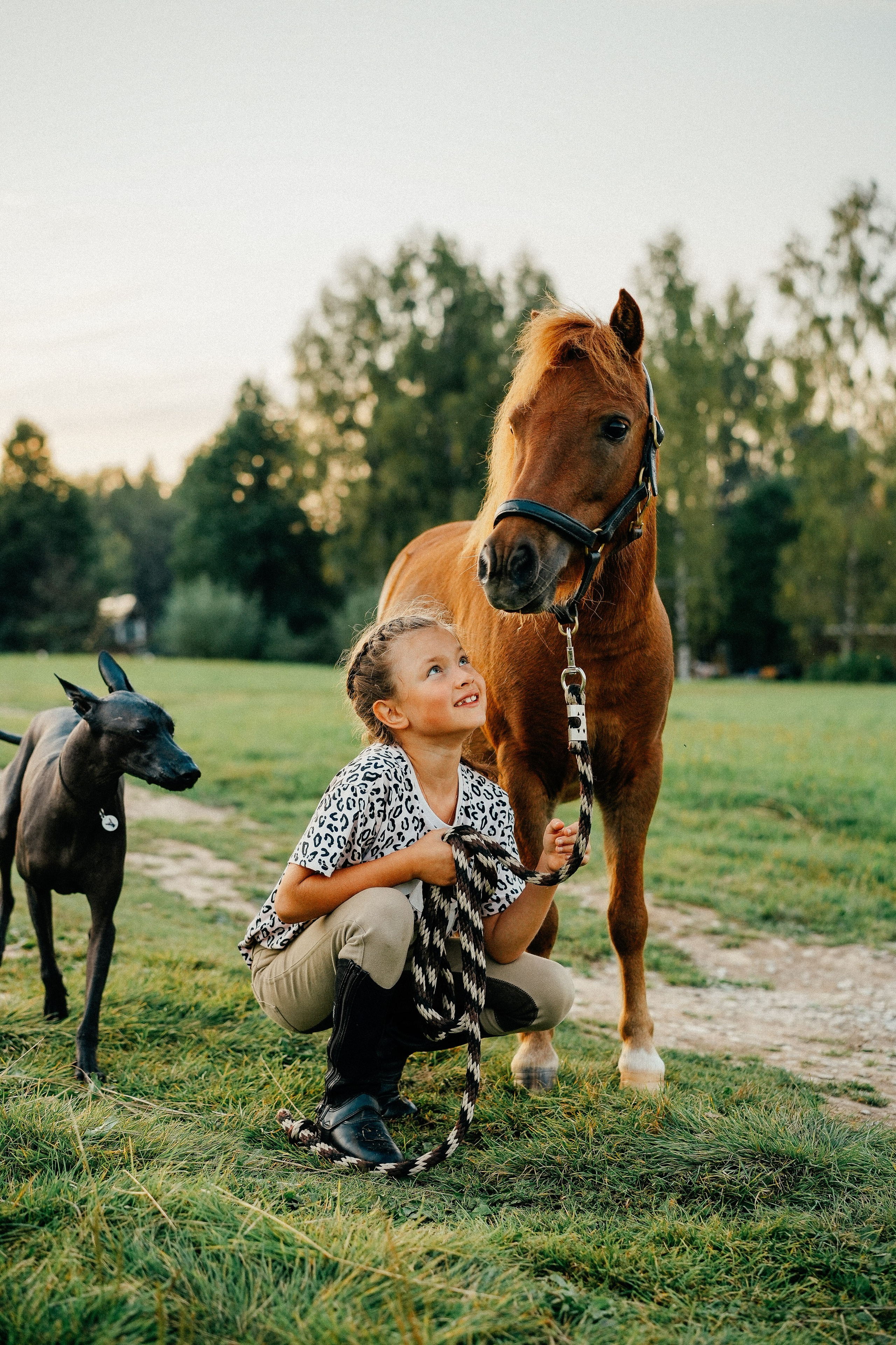 Маленькая хозяйка. Семейный фотограф Клубкова Мария. Поместье Клу