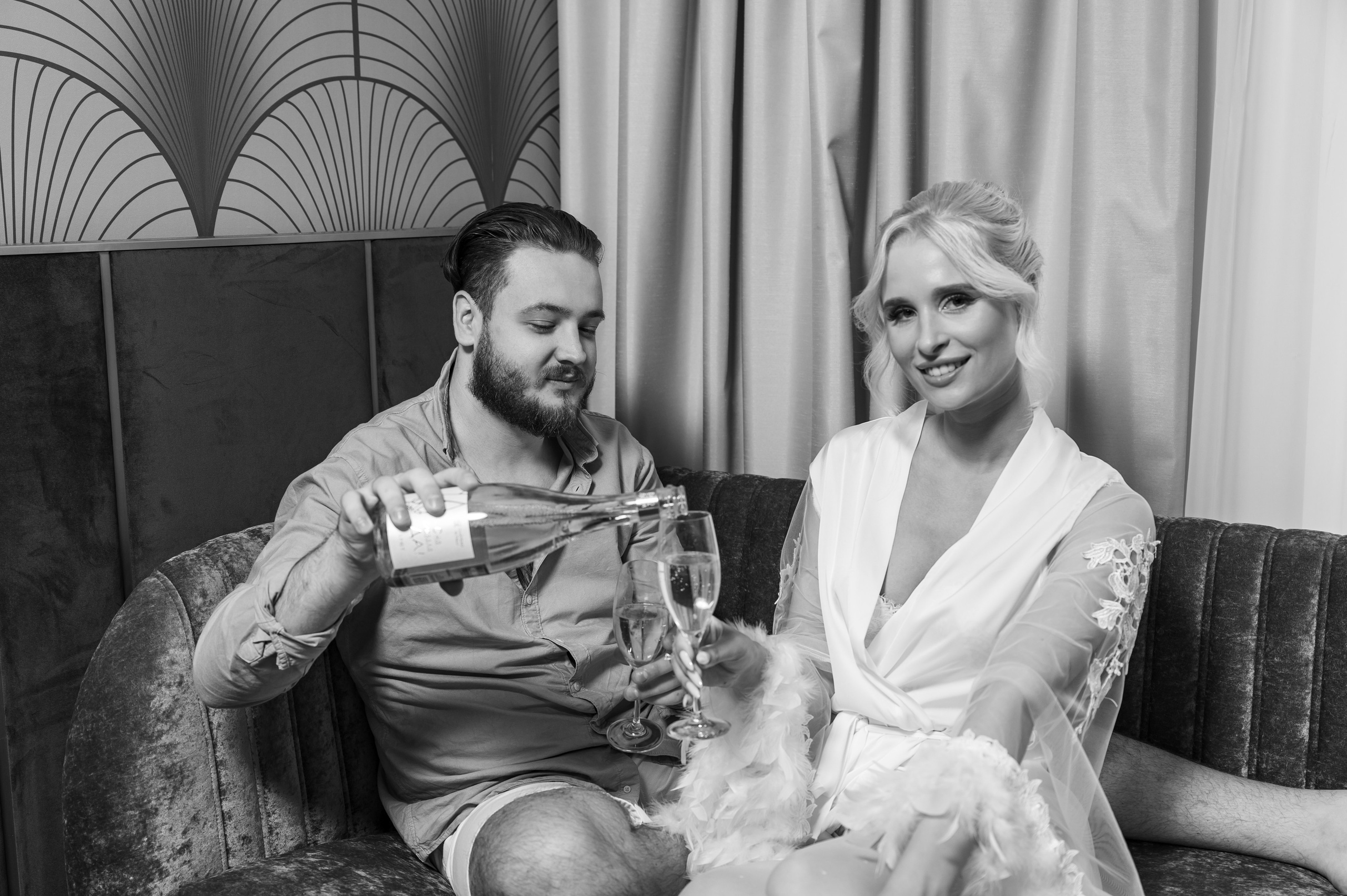 Свадебная фотосессия в Марриотт Империал Плаза. Свадебный фотограф Москва Юрий Кульман