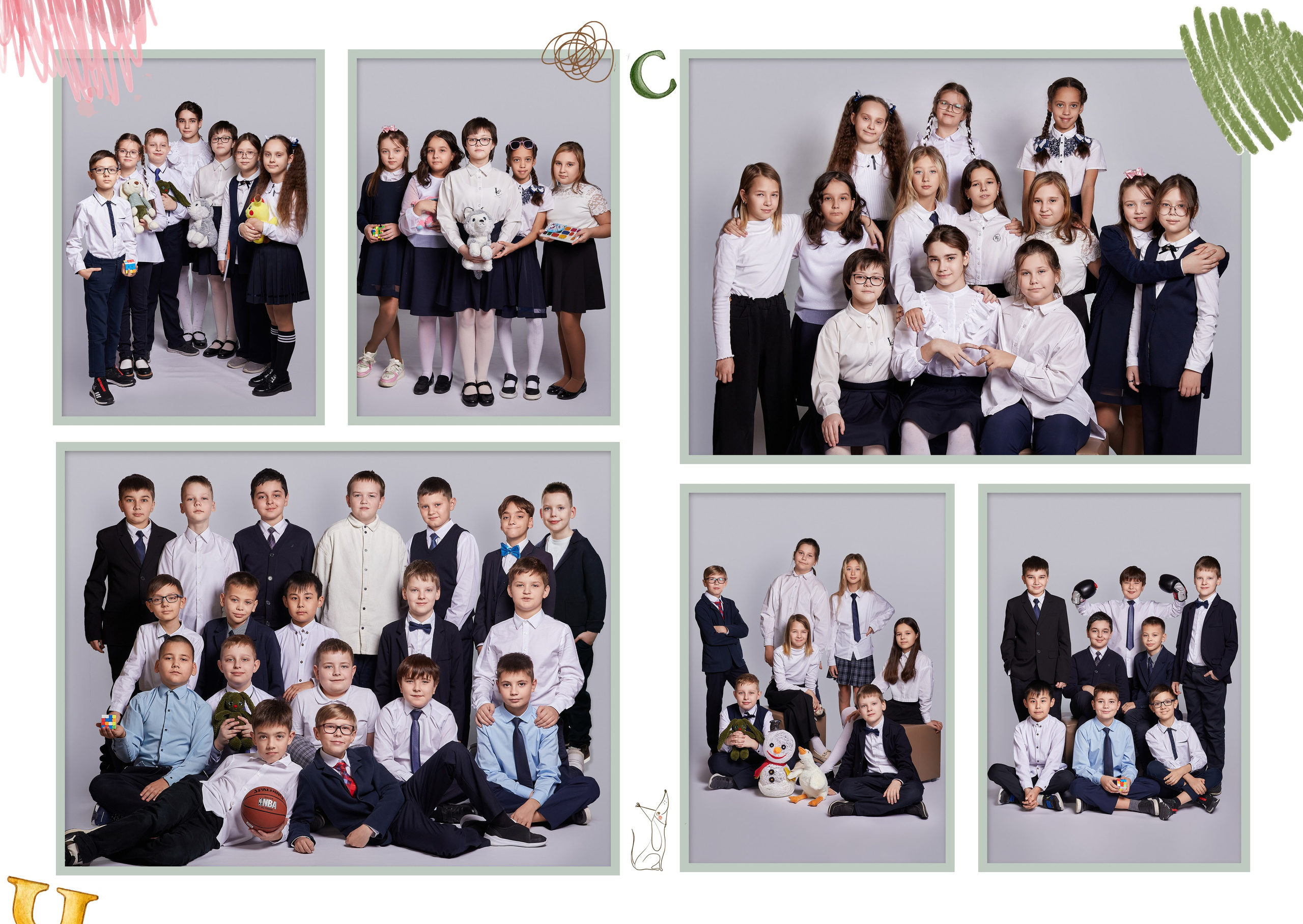 Фотоальбом «Стриж» на выпускной для 1–4 классов — «Миллион Портретов»