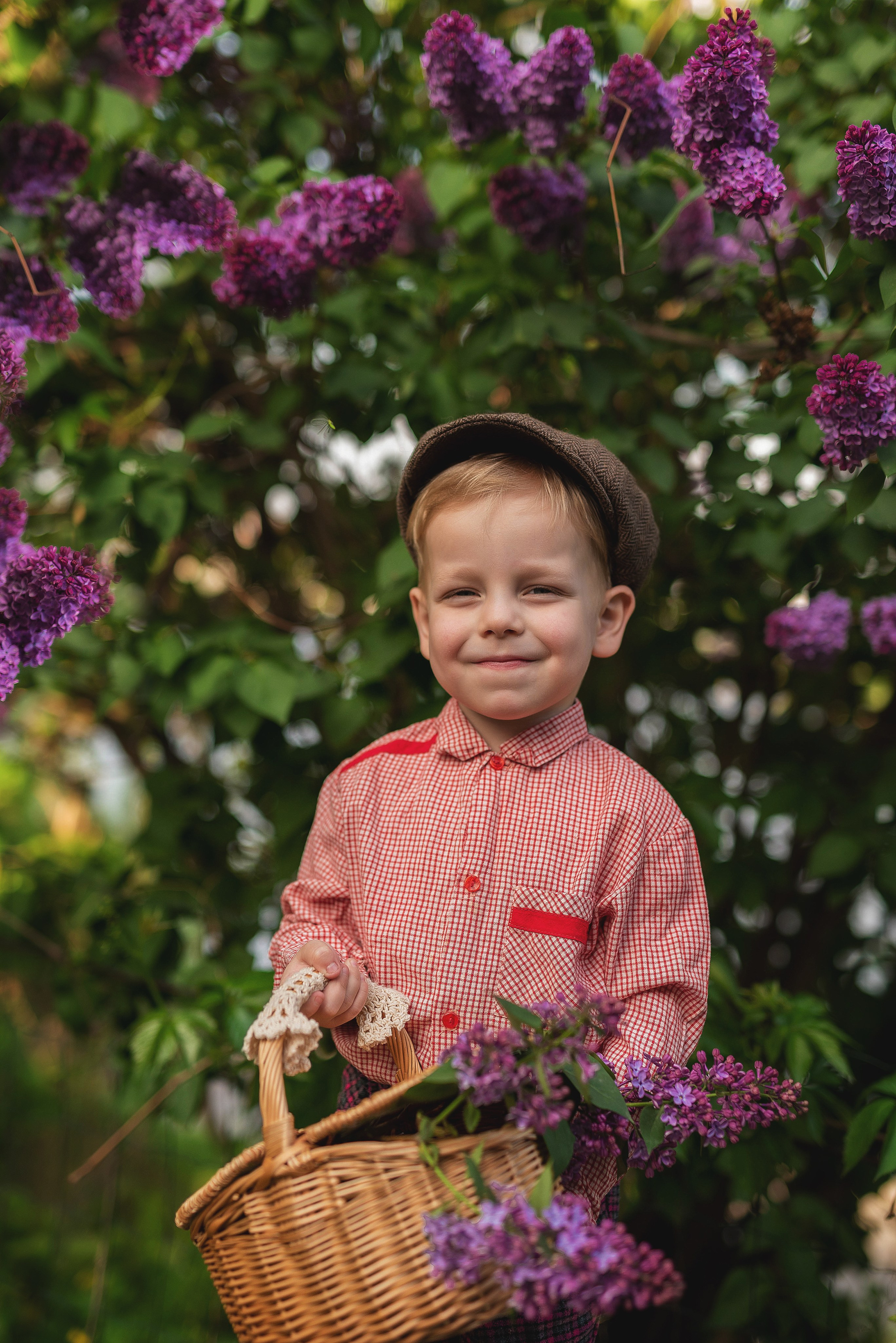 Фотосессия в сирени. Семейный, детский фотограф в Воронеже Анна Никитина