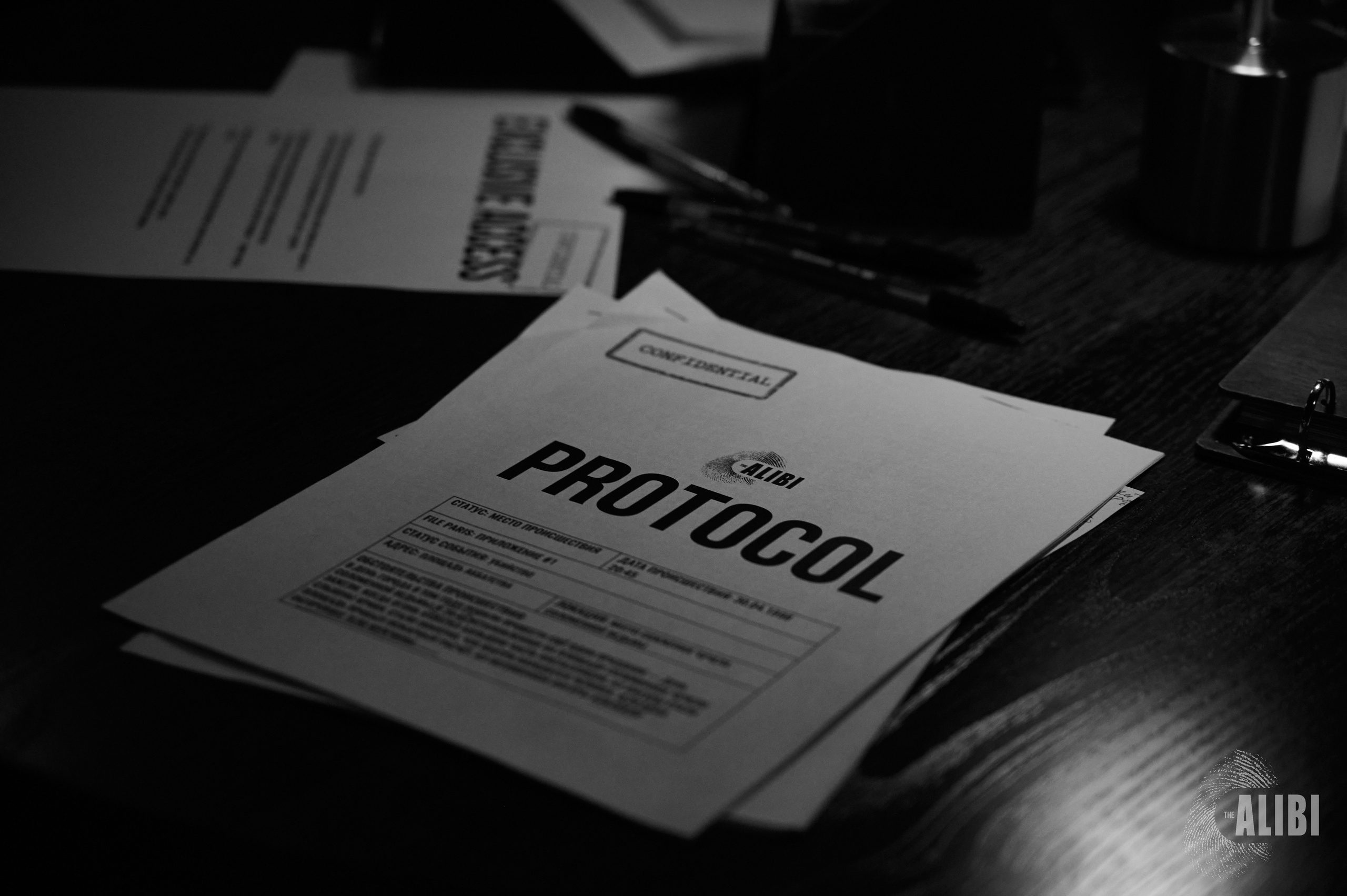 Квиз ALIBI. Фотограф Универсал в Новосибирске