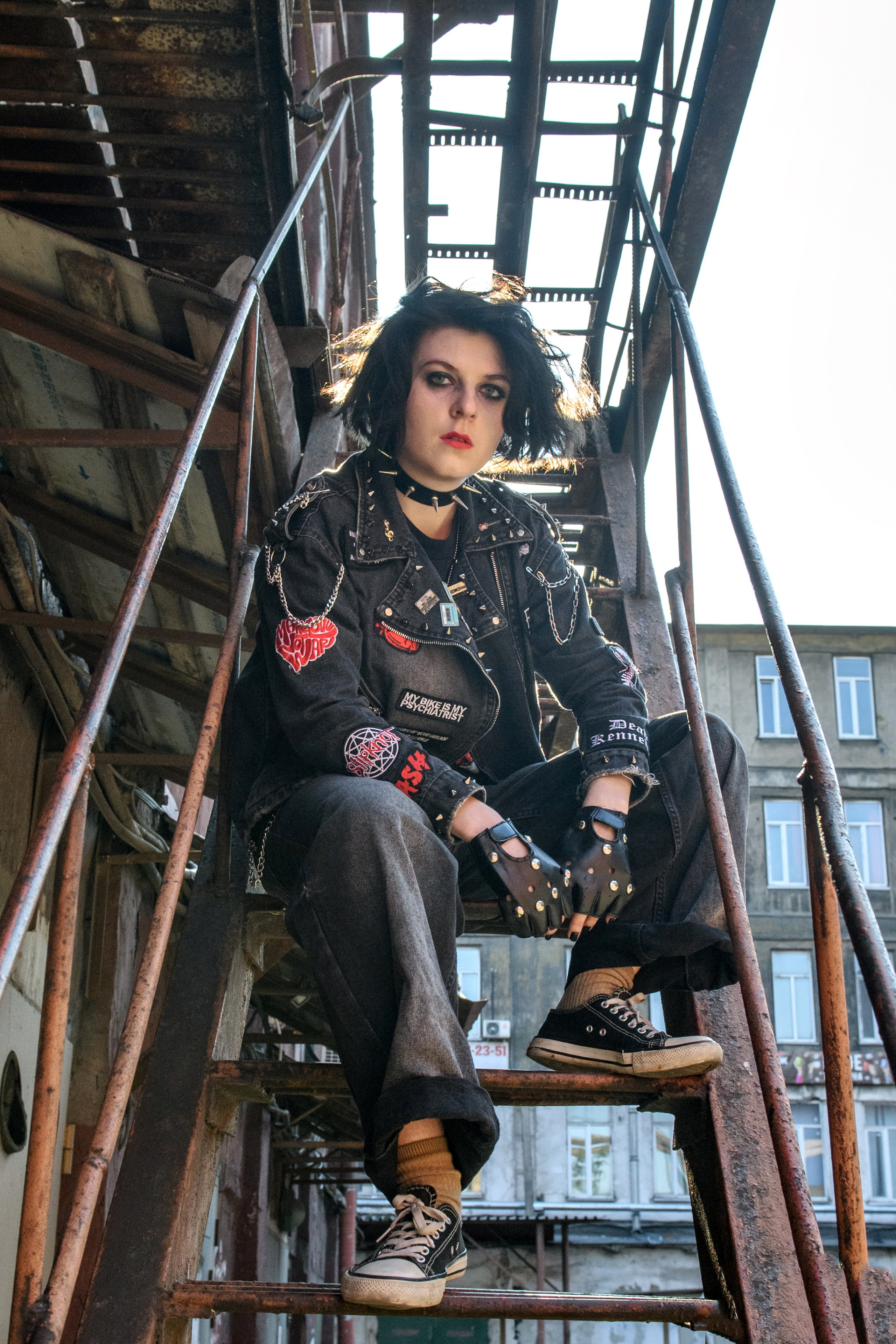 Неформалы. Виктория. Организация и проведение фотосъемок в Санкт-Петербурге. Фотограф Смирягин Илья