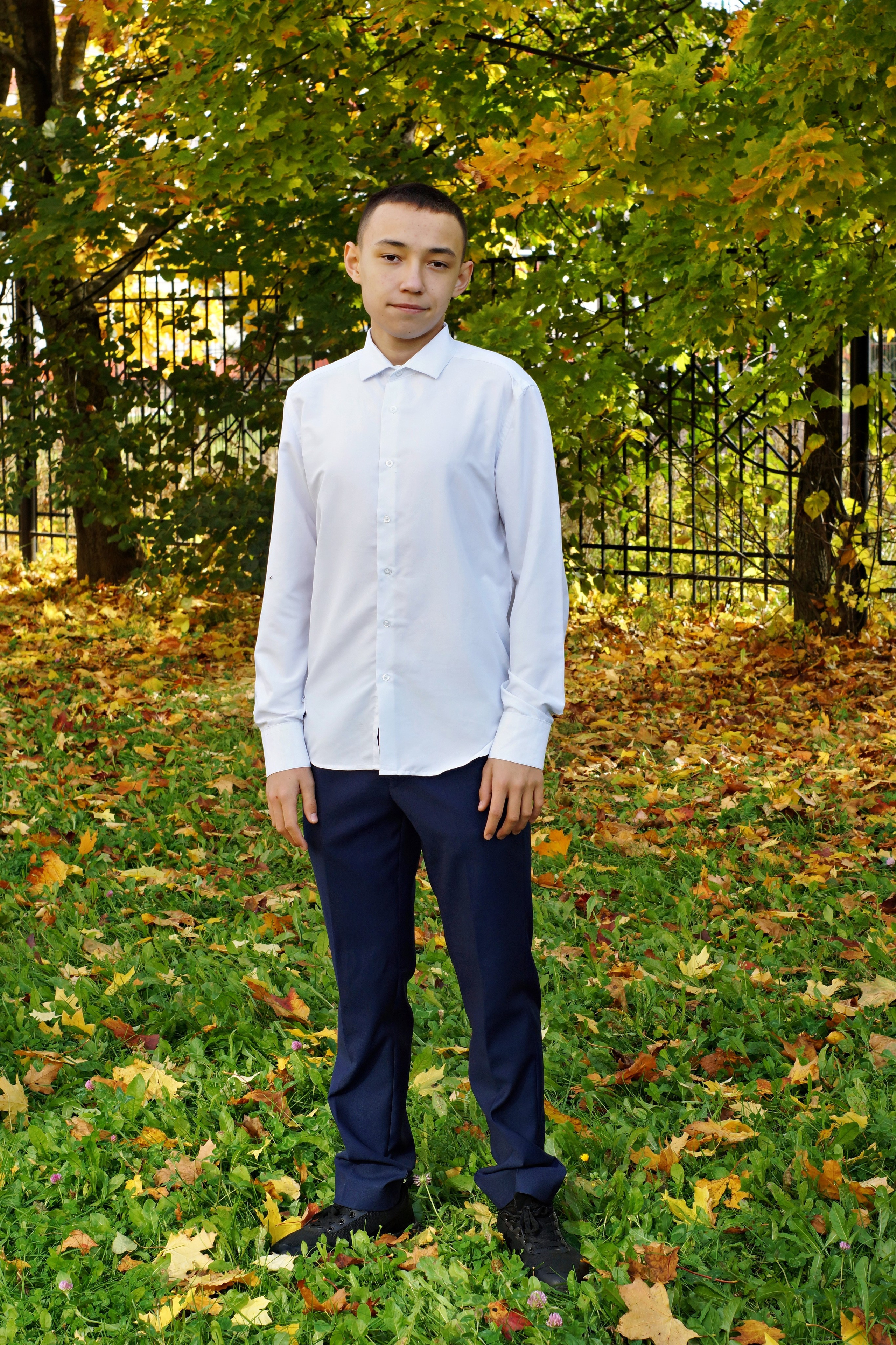 Осенняя фотосессия в школе г. Йошкар-Ола