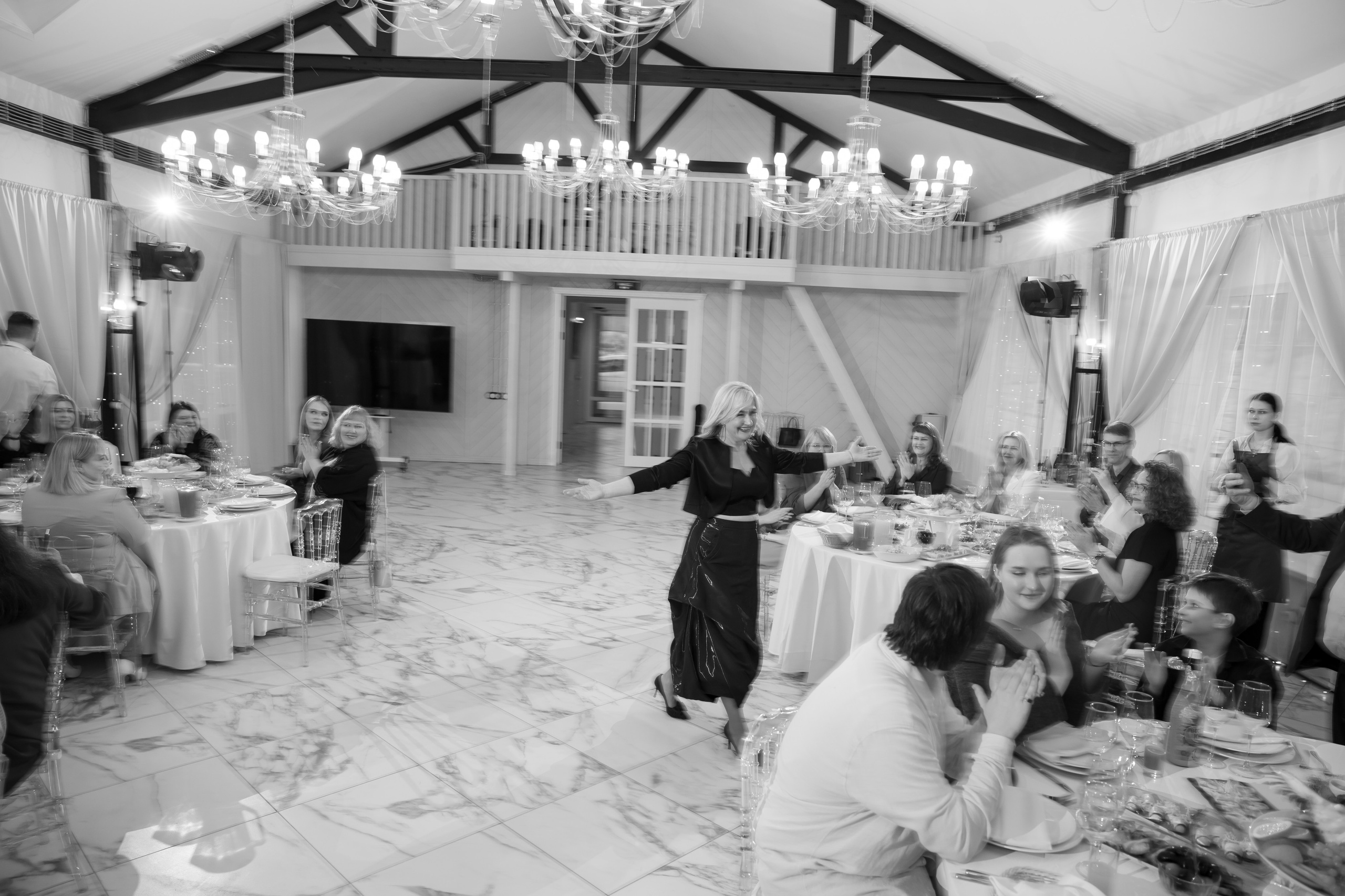 Юбилей, ресторан «Барский», усадьба «Гребнево». Свадебный и репортажный фотограф (Москва, Королев и другие)