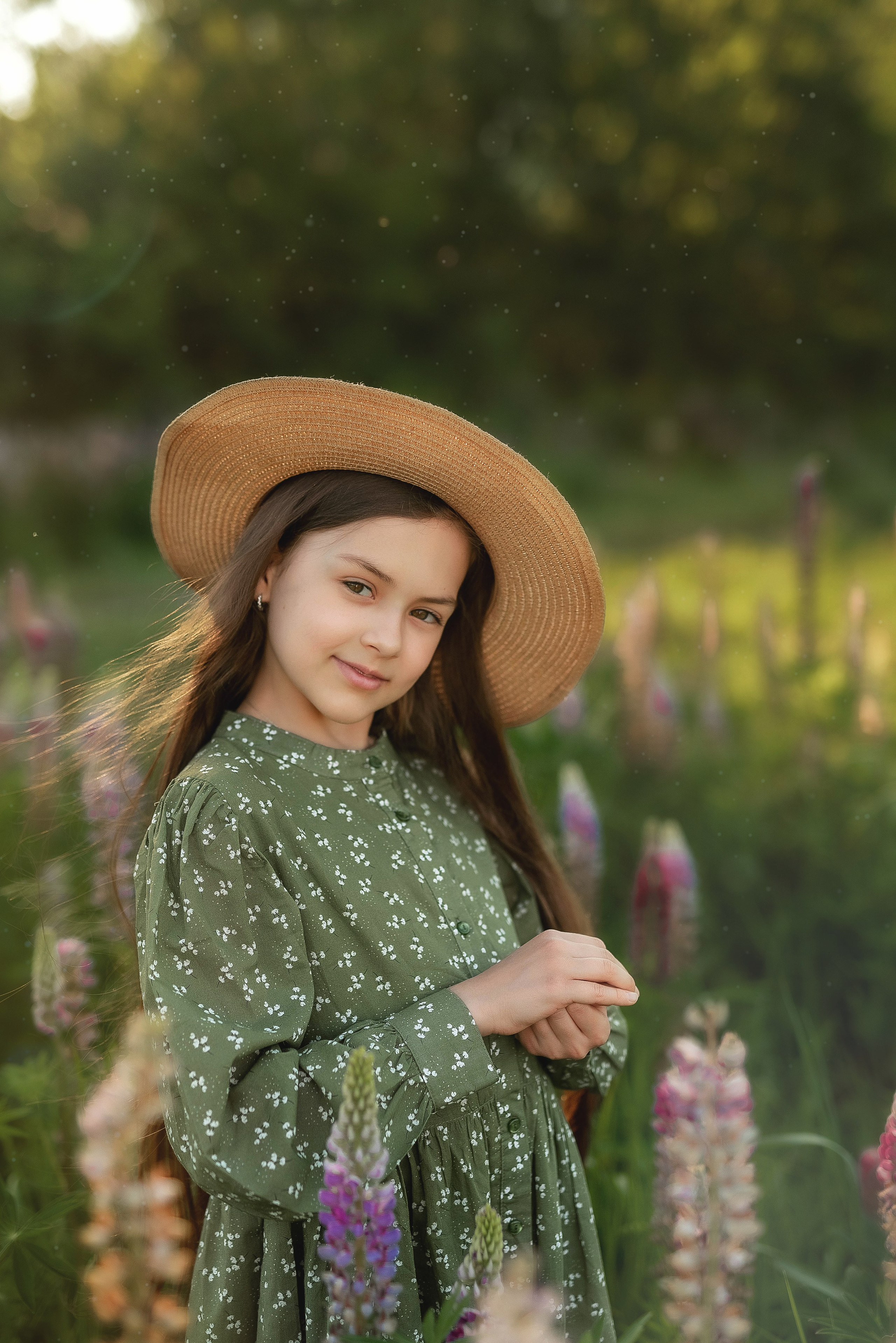 Фотосессия в люпинах. Семейный, детский фотограф в Воронеже Анна Никитина