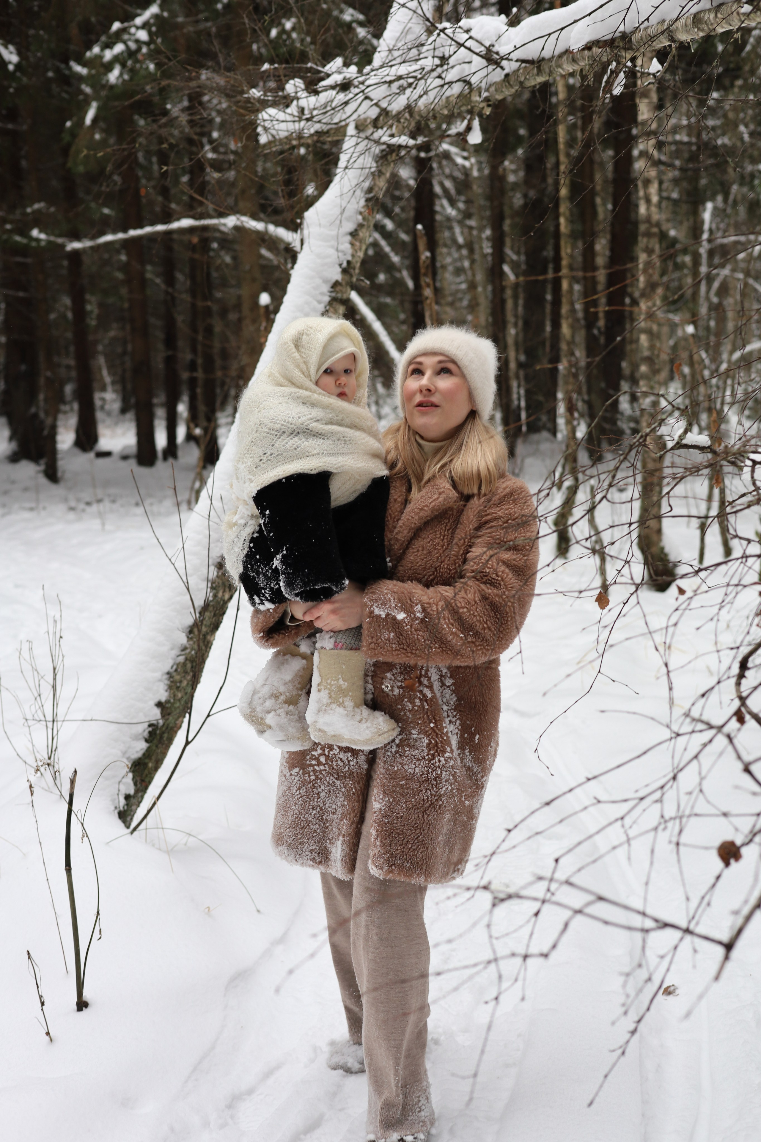 Зимняя фотопрогулка. Семейный фотограф Марья Тен. Москва, Зеленоград, Химки, Сходня