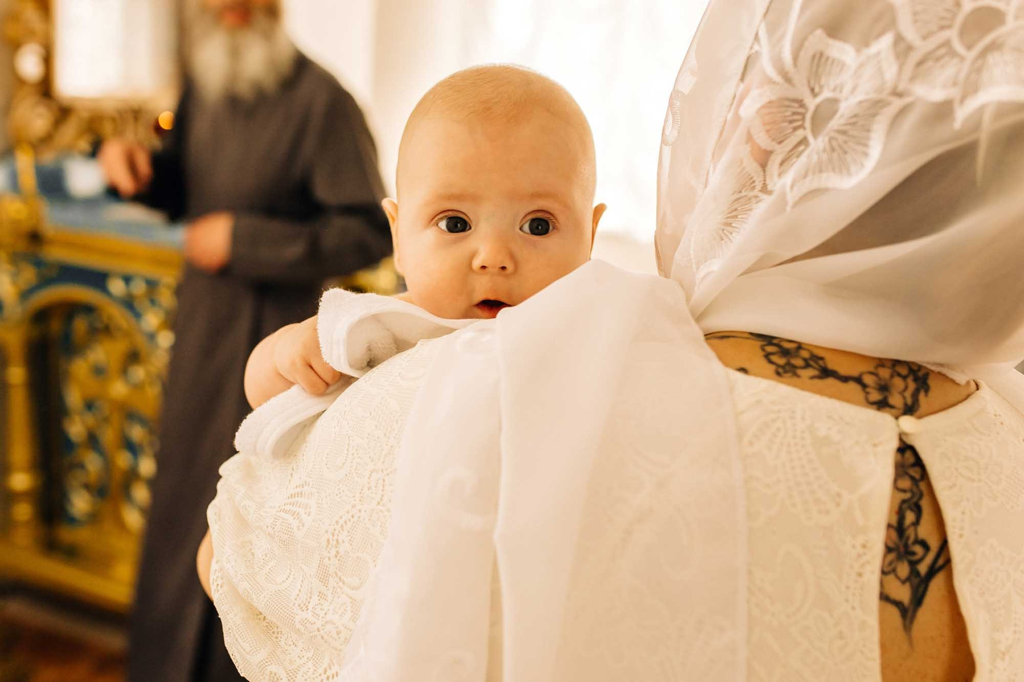 Крещение Ильи. Фотограф таинства крещения в Бресте Светлана Будько