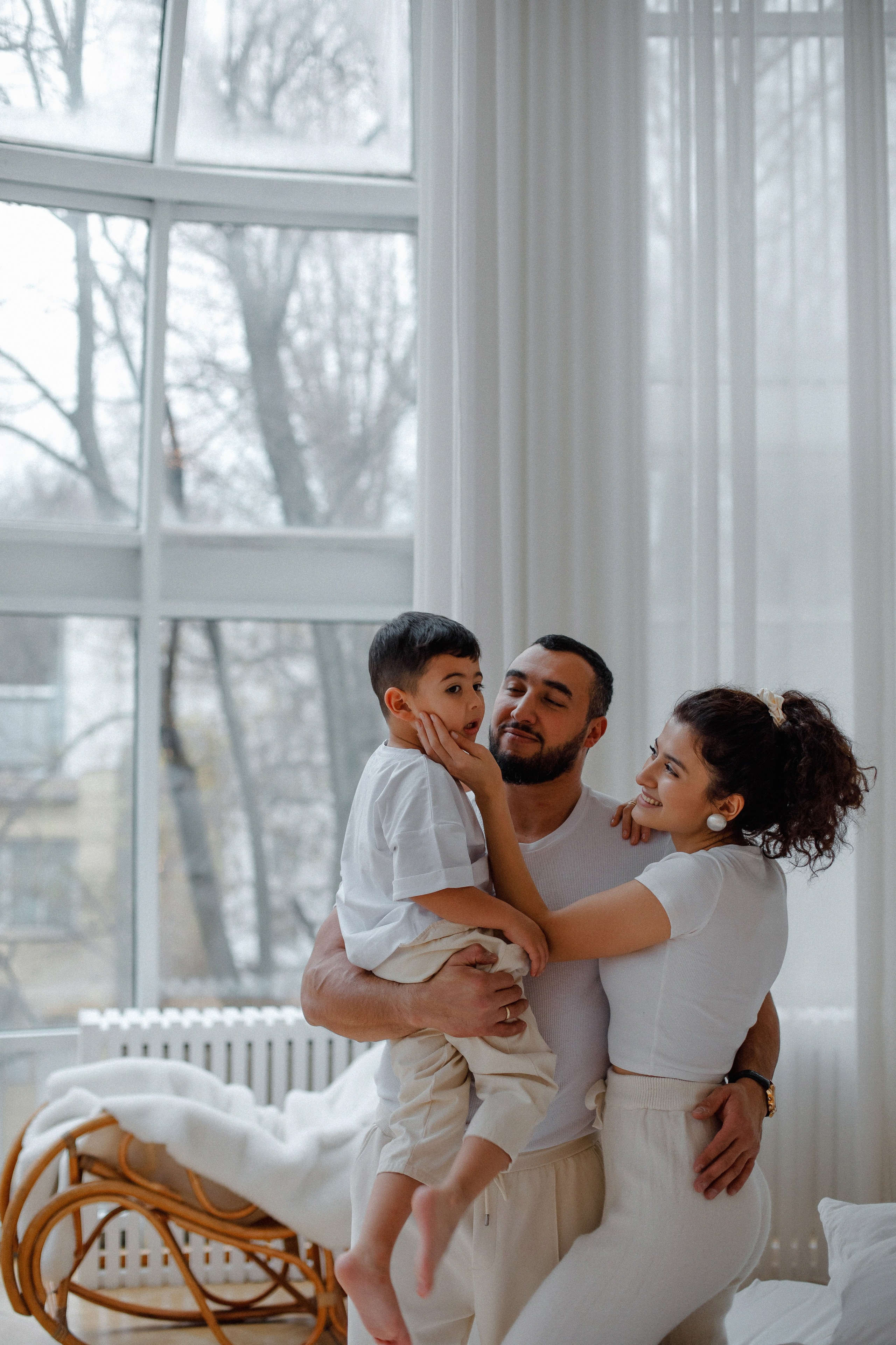 Семейная новогодняя фотосессия в Москве