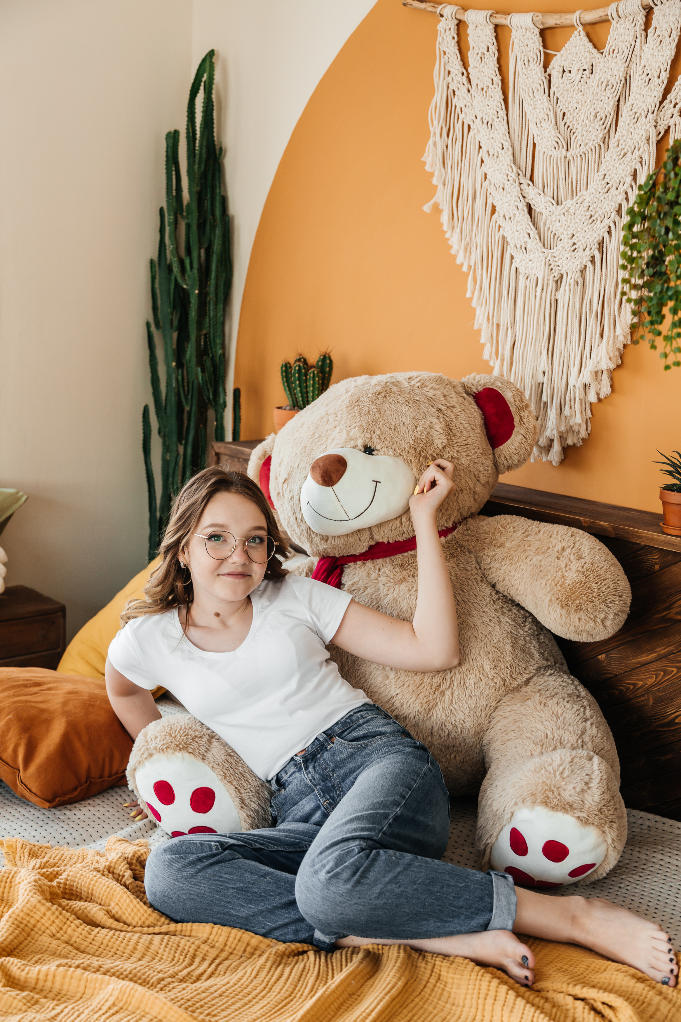 Семейная фотосессия Татьяны с доченьками в фотостудии Secret Garden. Свадебный и семейный фотограф в Новосибирске Ирина Дорошкова