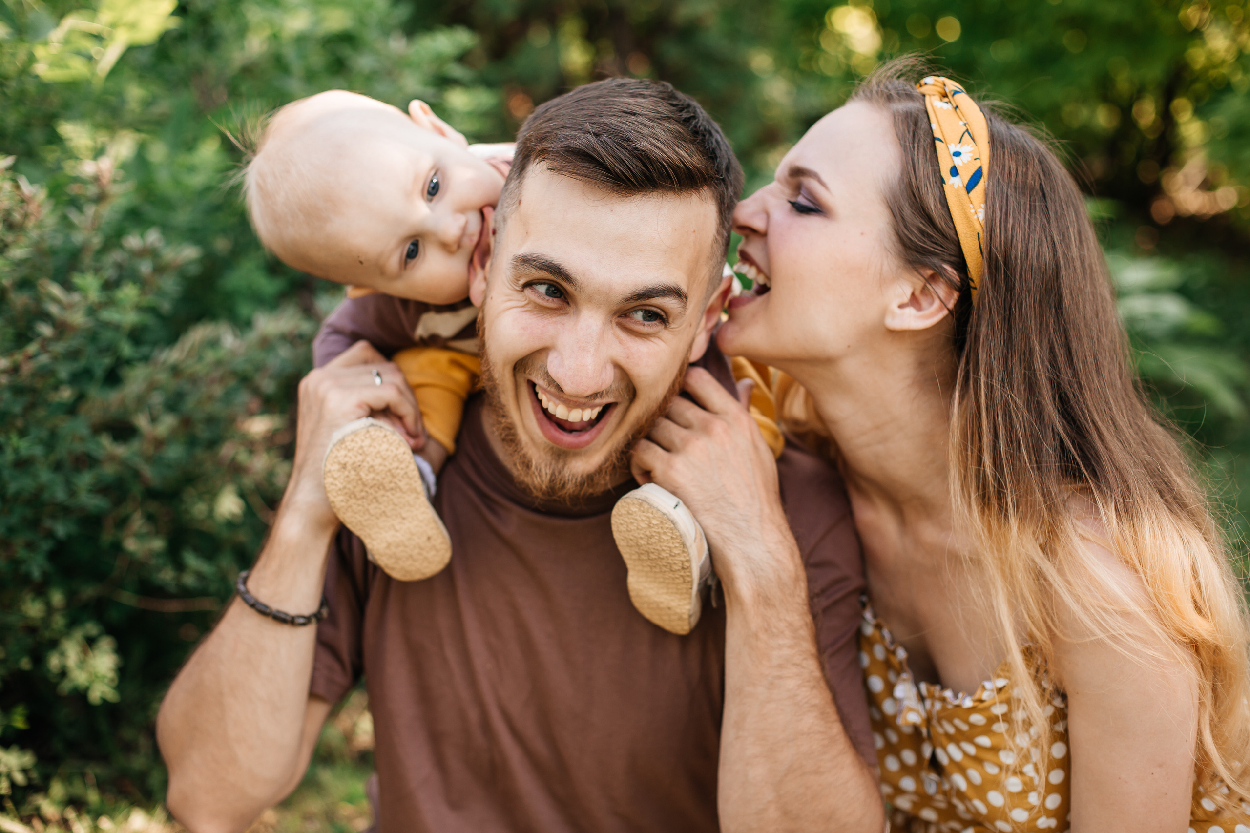 Юля, Павел и Мироша. Свадебный и семейный фотограф в Новосибирске Ирина Дорошкова