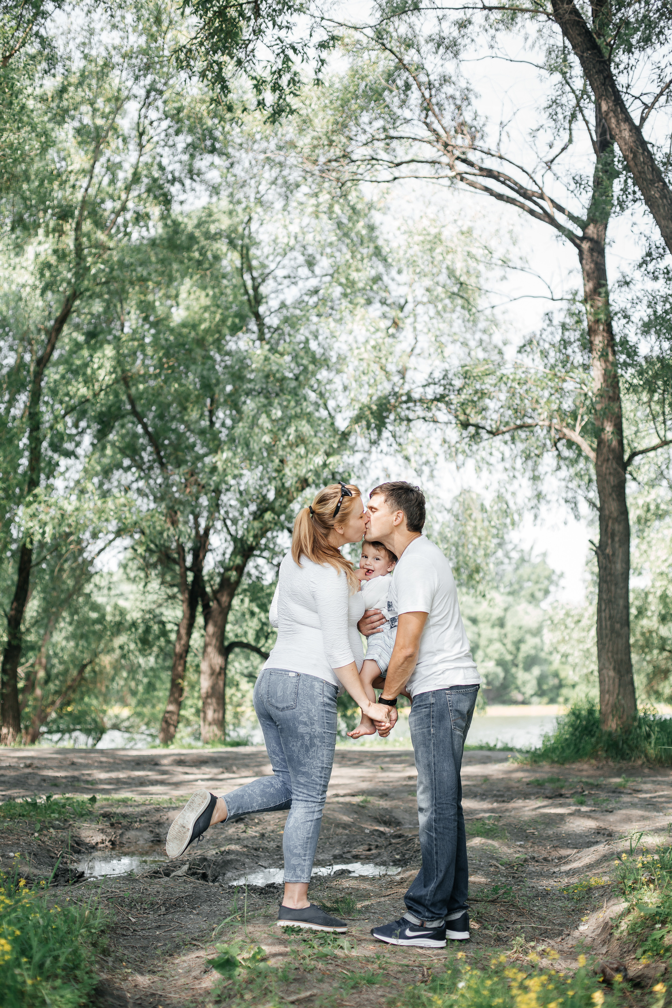 Алена, Сергей и Даня. Свадебный и семейный фотограф в Новосибирске Ирина Дорошкова