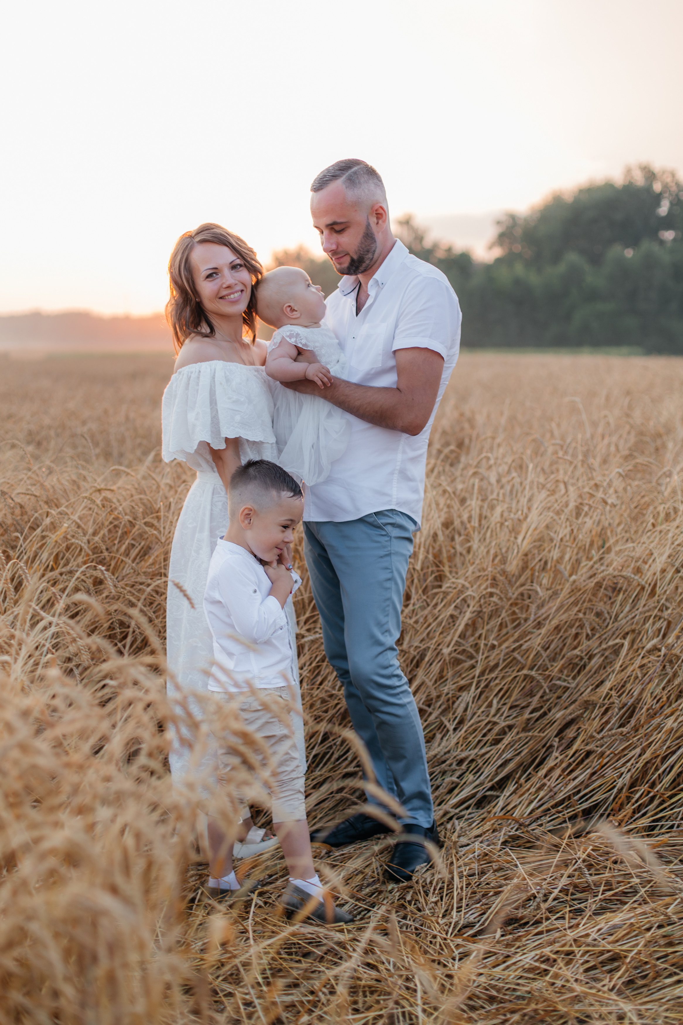 Катя, Сергей, Марик и София. Свадебный и семейный фотограф в Новосибирске Ирина Дорошкова