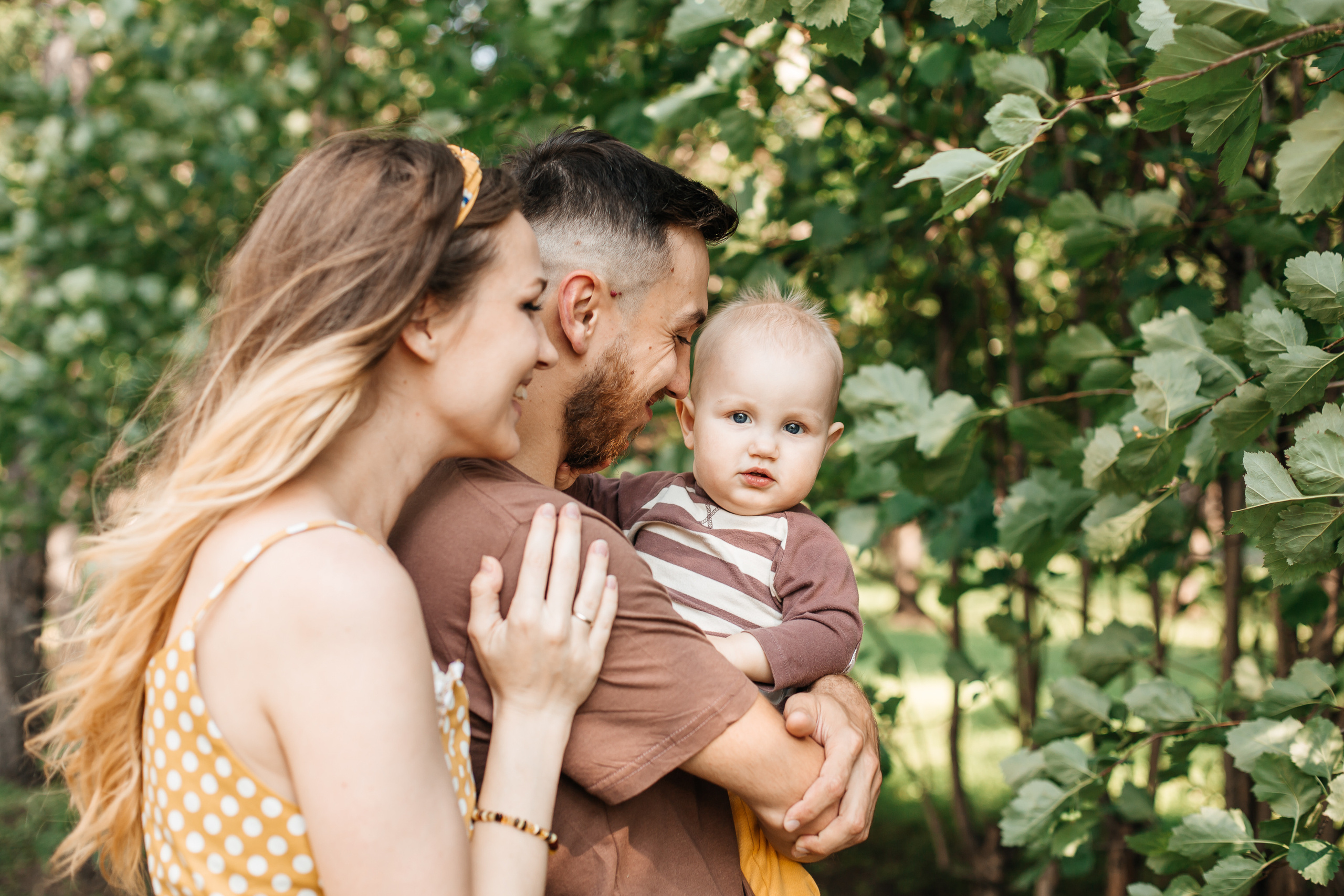 Юля, Павел и Мироша. Свадебный и семейный фотограф в Новосибирске Ирина Дорошкова