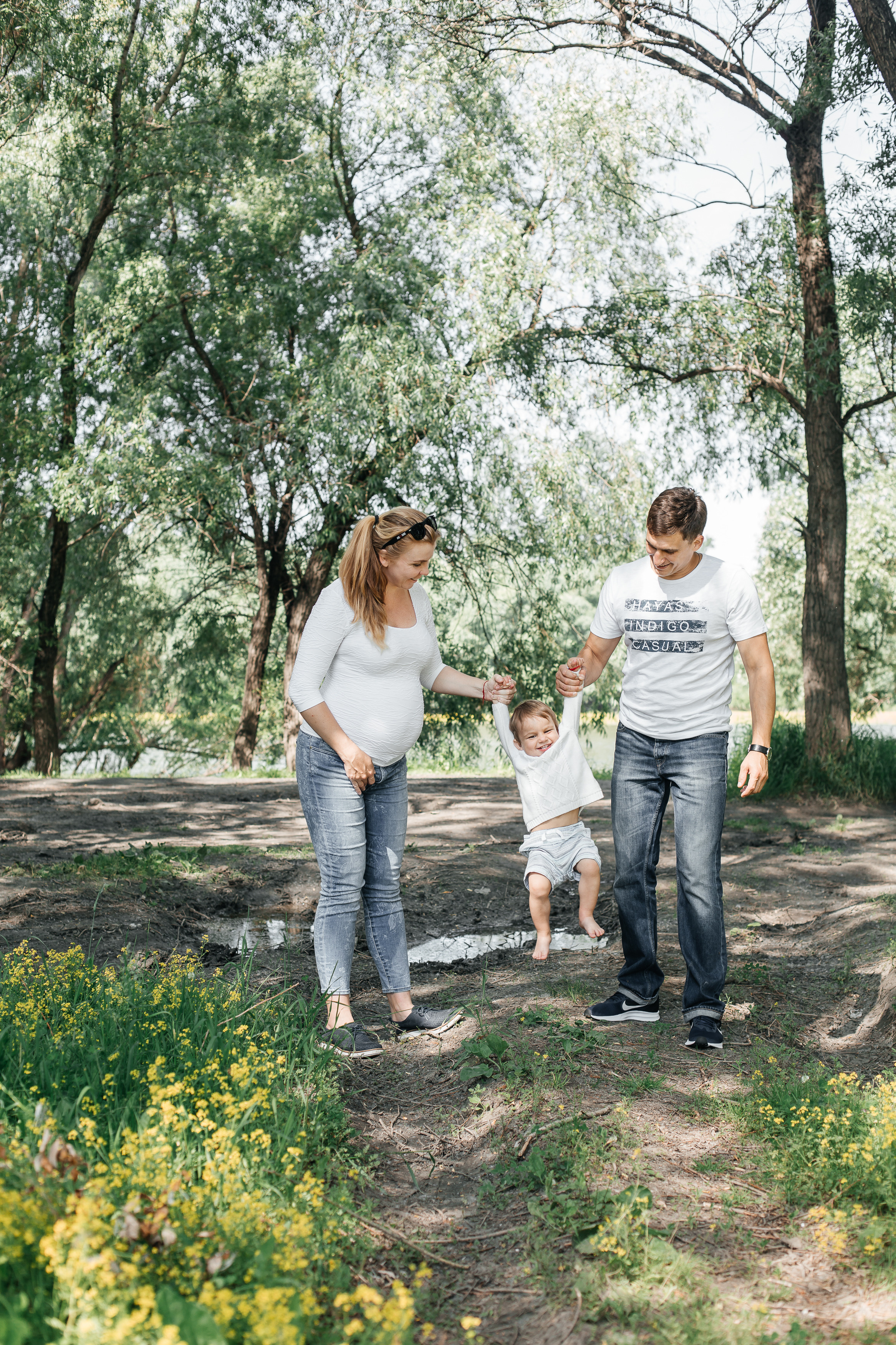 Алена, Сергей и Даня. Свадебный и семейный фотограф в Новосибирске Ирина Дорошкова