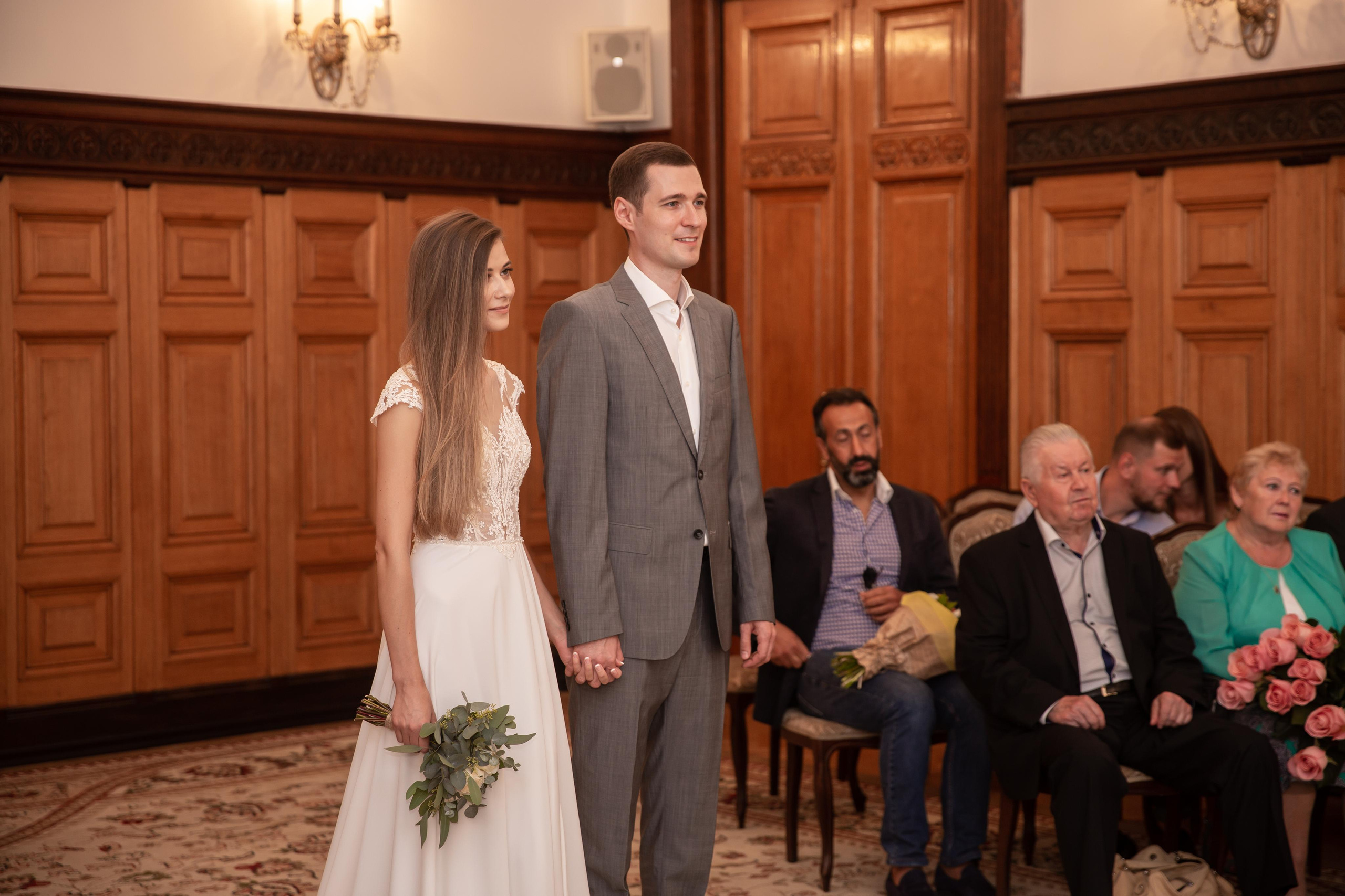 Екатерина и Андрей — Грибоедовский ЗАГС. Фотограф в Москве Наталья Спиридонова