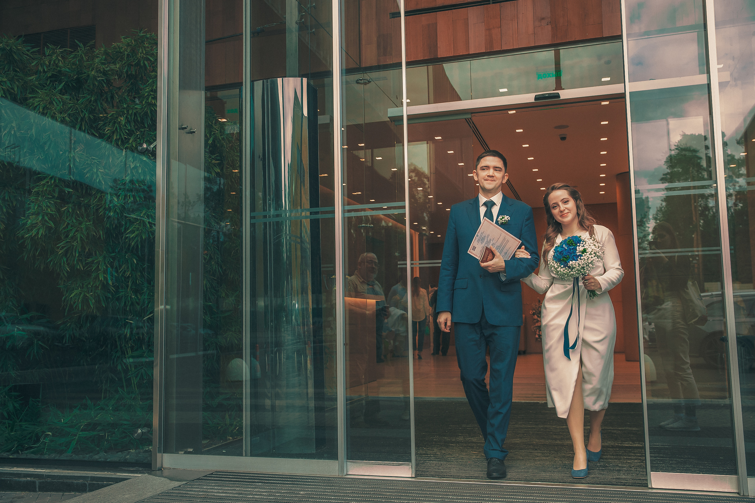Анастасия и Сергей — ЗАГС Барвихи. Фотограф в Москве Наталья Спиридонова