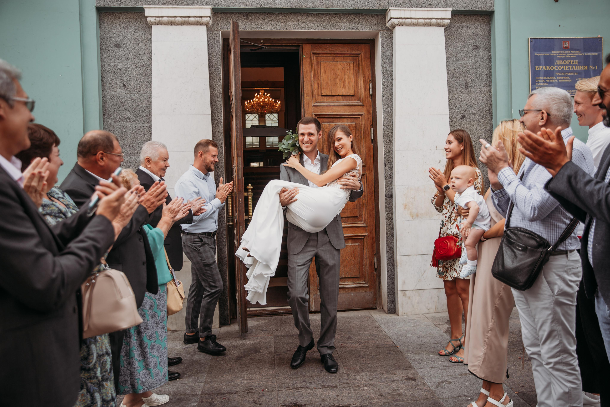 Екатерина и Андрей — Грибоедовский ЗАГС. Фотограф в Москве Наталья Спиридонова