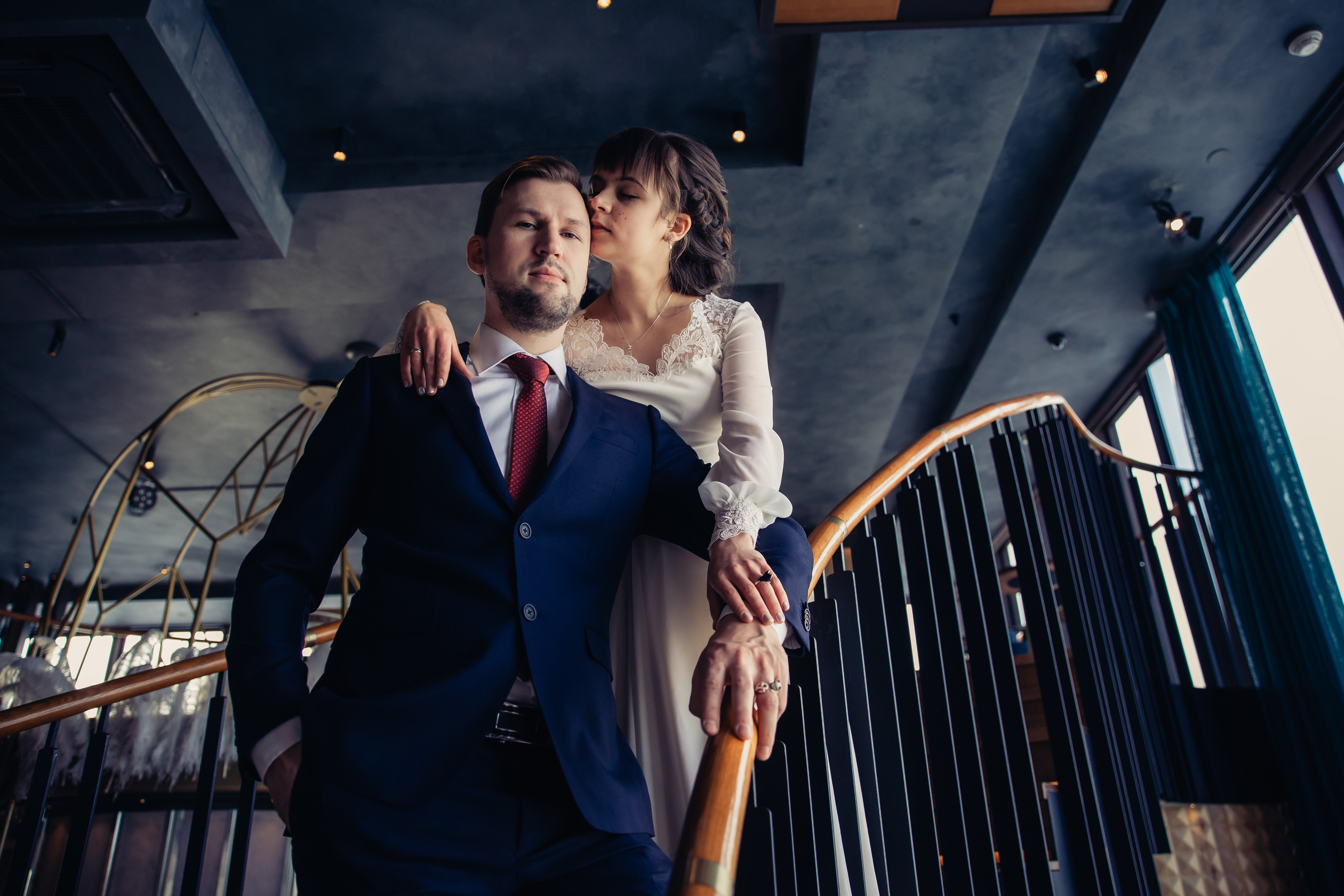 Ольга и Евгений — площадка для бракосочетаний в ОКО. Фотограф в Москве Наталья Спиридонова