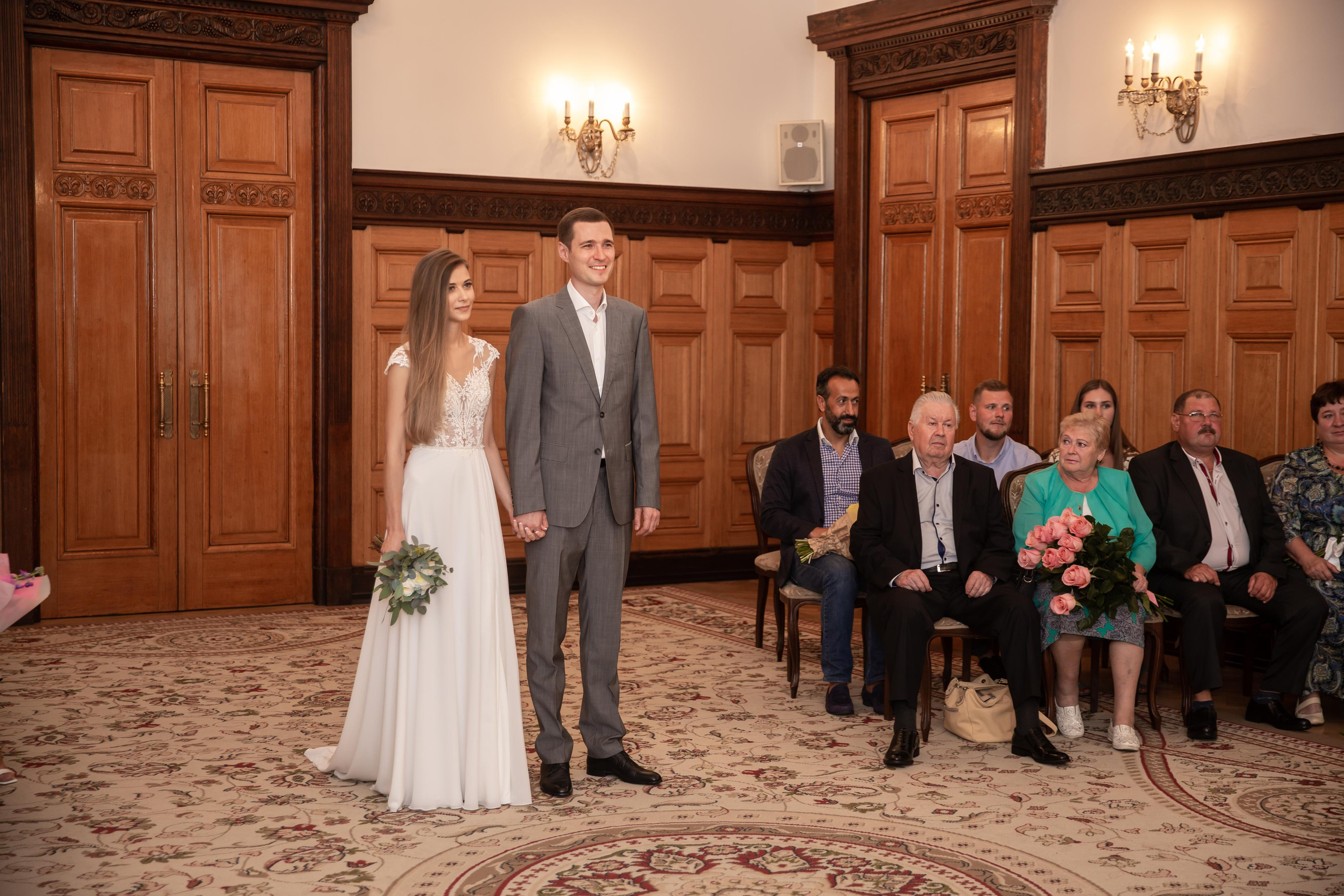 Екатерина и Андрей — Грибоедовский ЗАГС. Фотограф в Москве Наталья Спиридонова