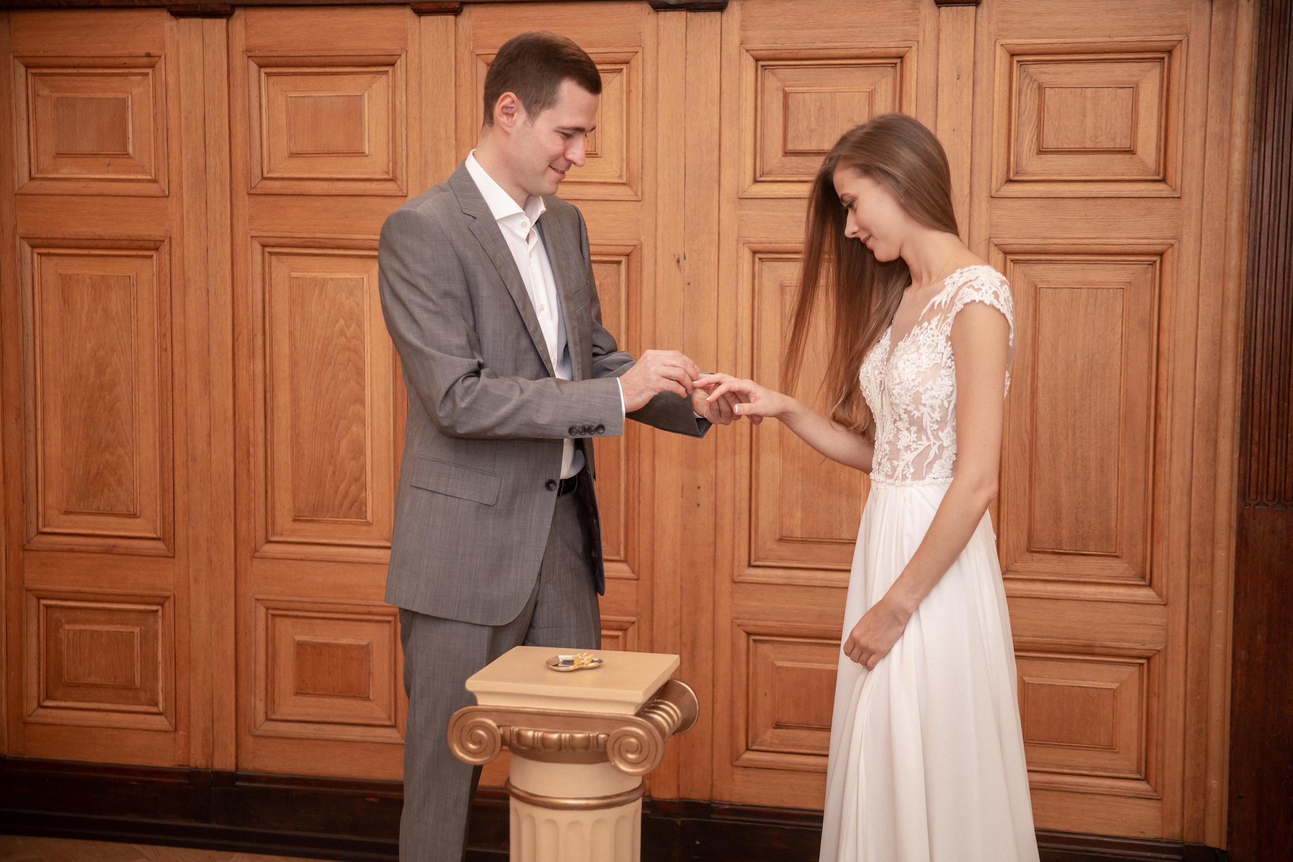 Екатерина и Андрей — Грибоедовский ЗАГС. Фотограф в Москве Наталья Спиридонова