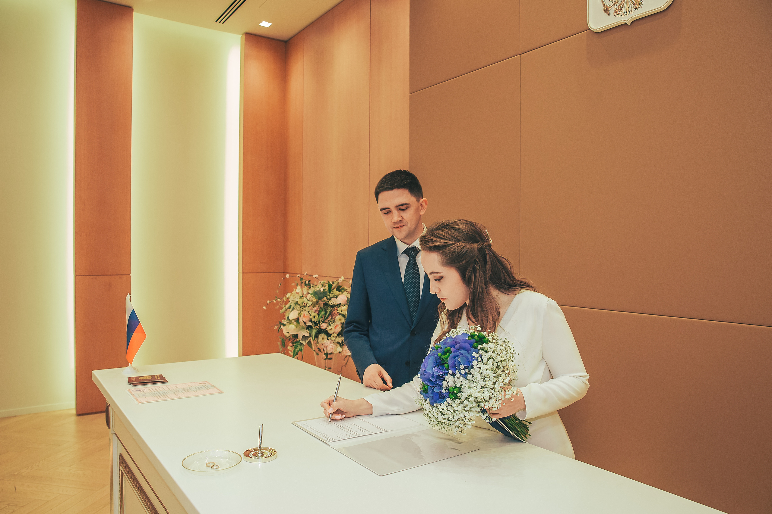 Анастасия и Сергей — ЗАГС Барвихи. Фотограф в Москве Наталья Спиридонова