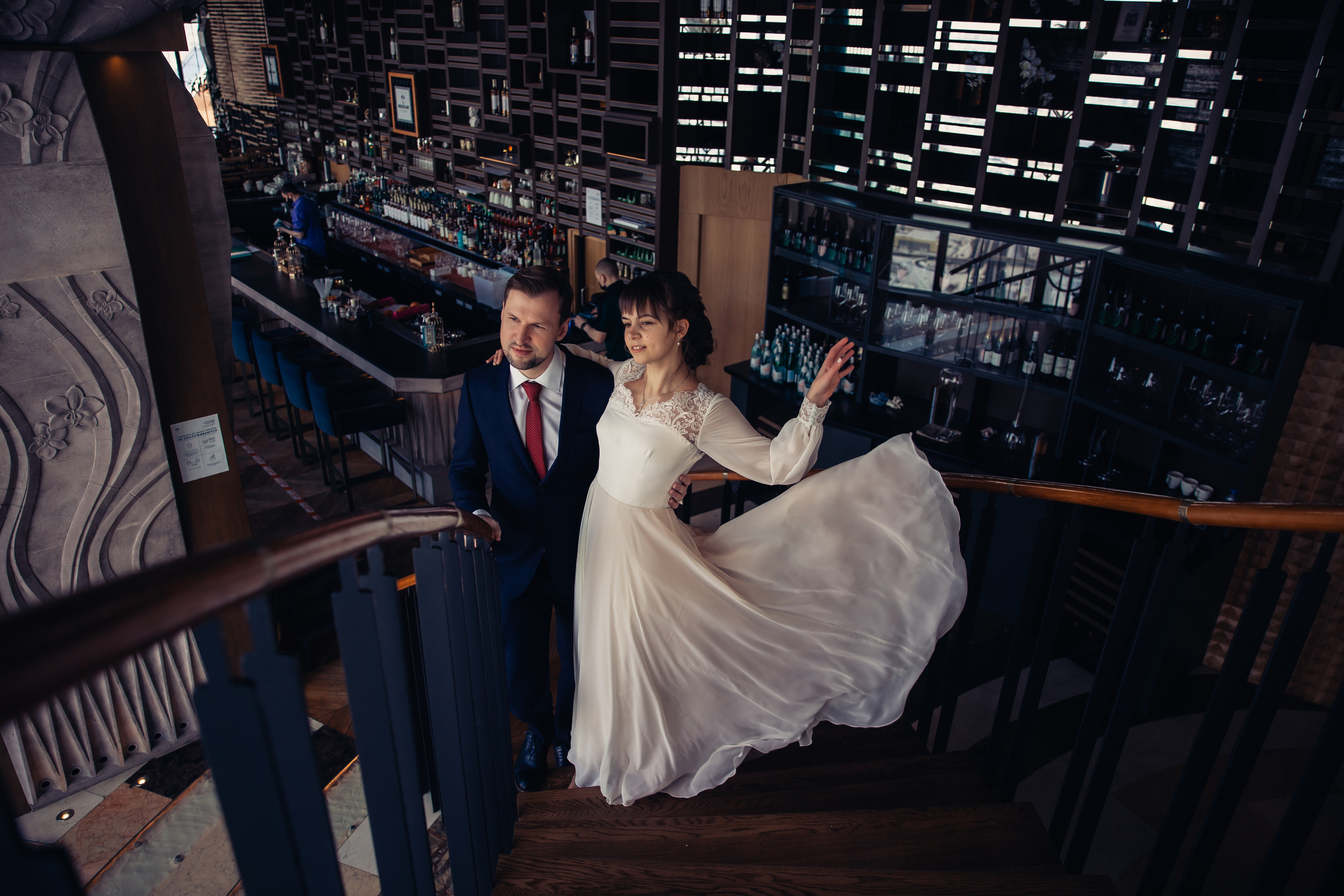 Ольга и Евгений — площадка для бракосочетаний в ОКО. Фотограф в Москве Наталья Спиридонова