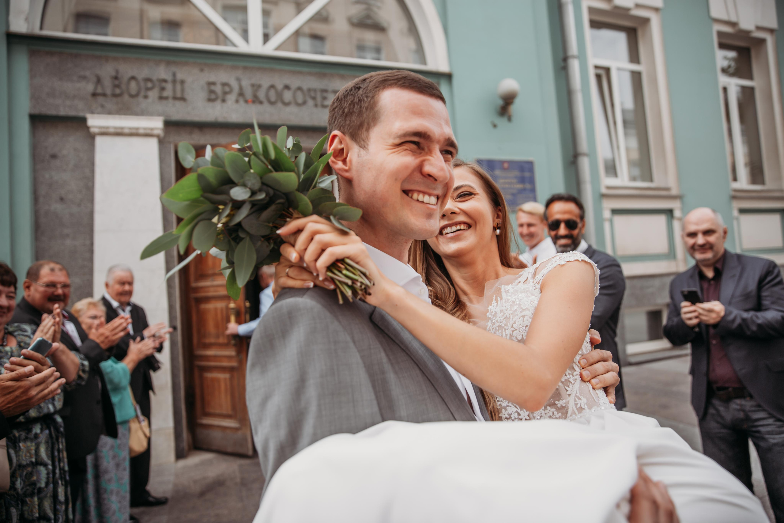 Екатерина и Андрей — Грибоедовский ЗАГС. Фотограф в Москве Наталья Спиридонова