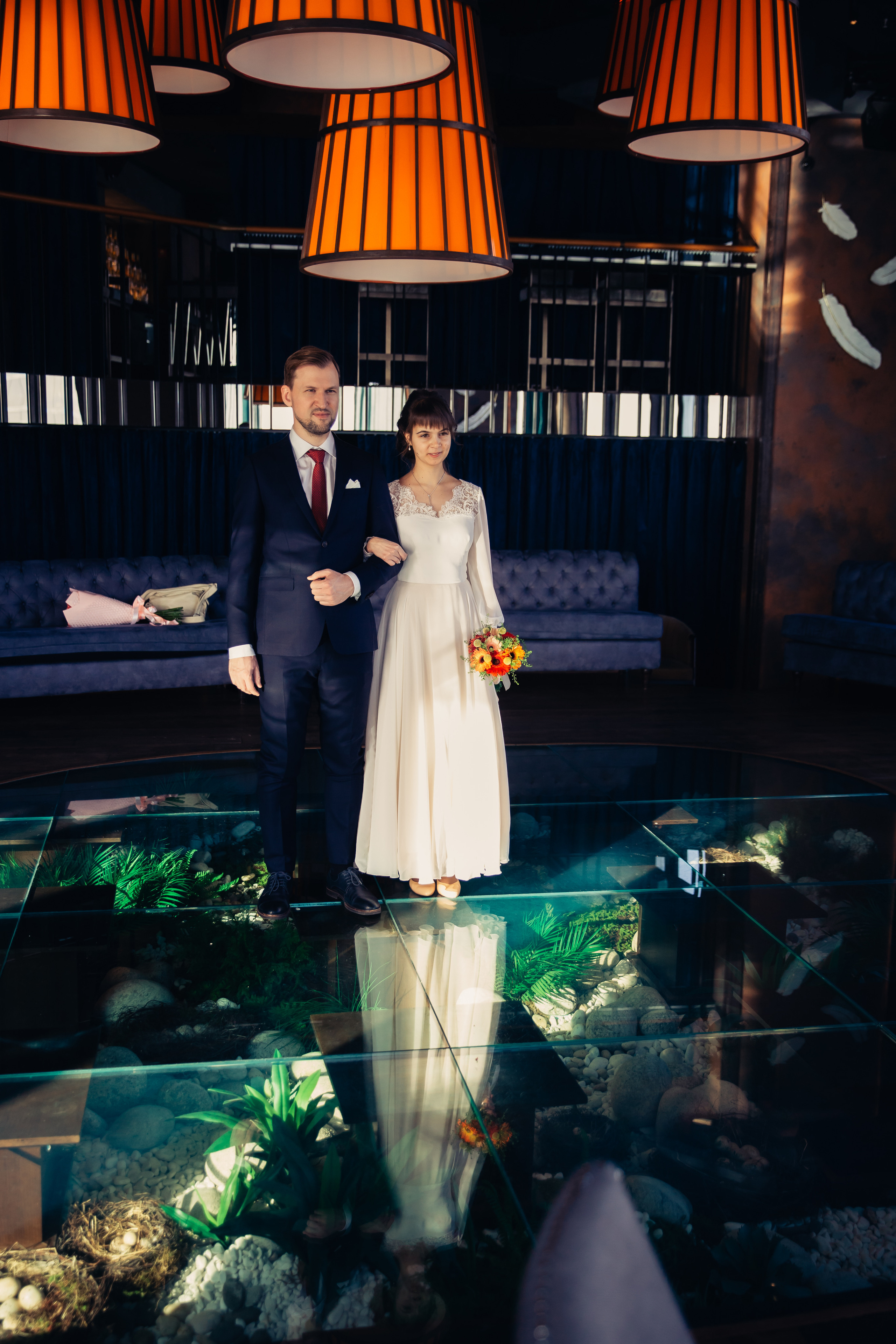 Ольга и Евгений — площадка для бракосочетаний в ОКО. Фотограф в Москве Наталья Спиридонова