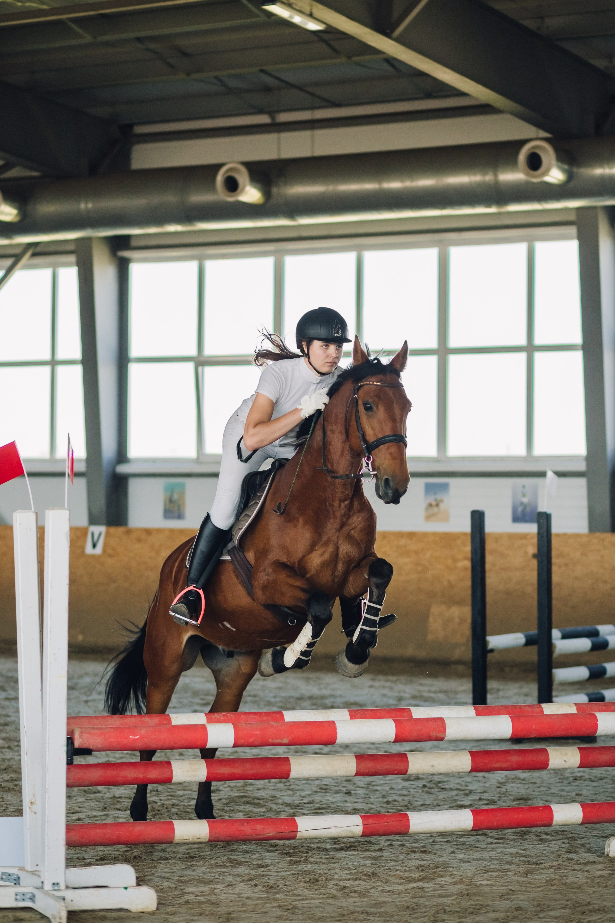 Соревнования. Ольга Белова. Портреты с лошадьми. Конная фотография
