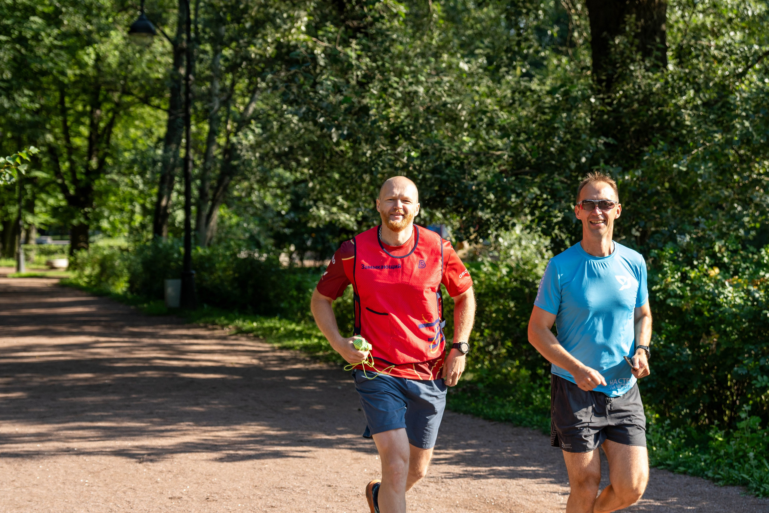 Бегуны «5 вёрст» в парке Победы, спортивный фотограф Санкт-Петербург