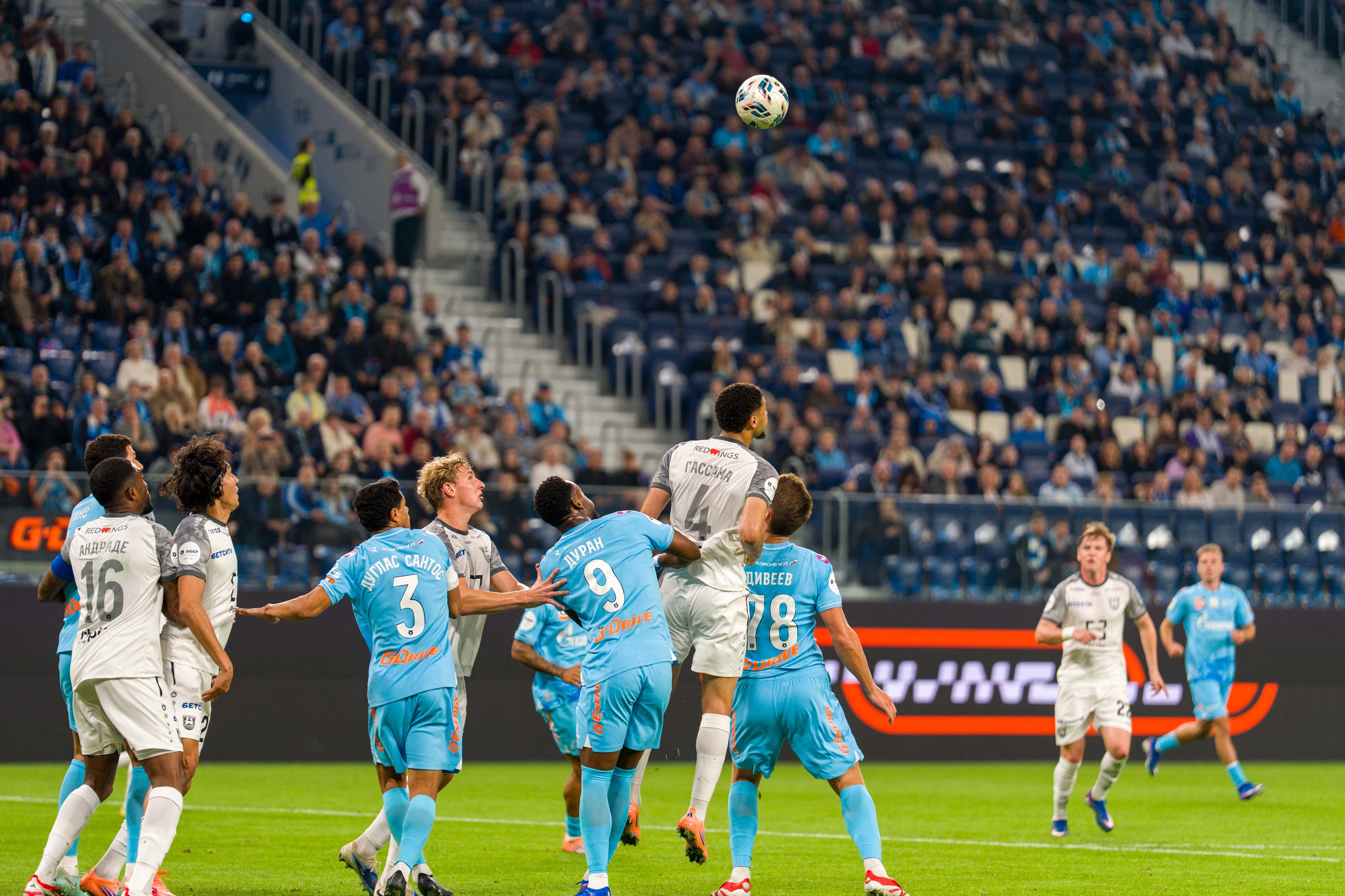 Zenit vs Baltika — RPL 2025/26 match gallery at Gazprom Arena | Anton Gauf. Sports Photographer in Saint Petersburg | Anton Hauff