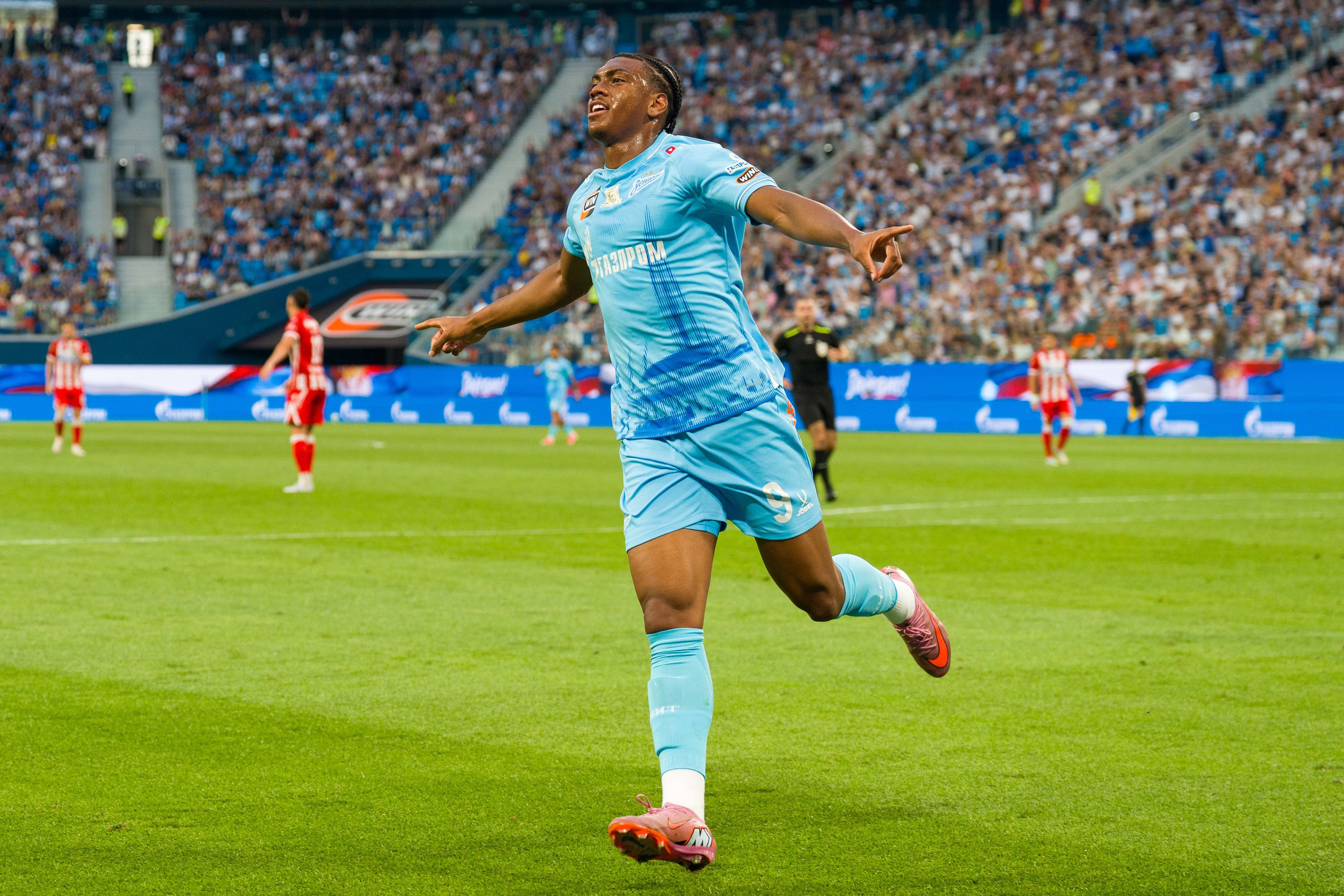 Zenit vs Crvena Zvezda 3:1: Match Photography from Gazprom Arena, Saint Petersburg