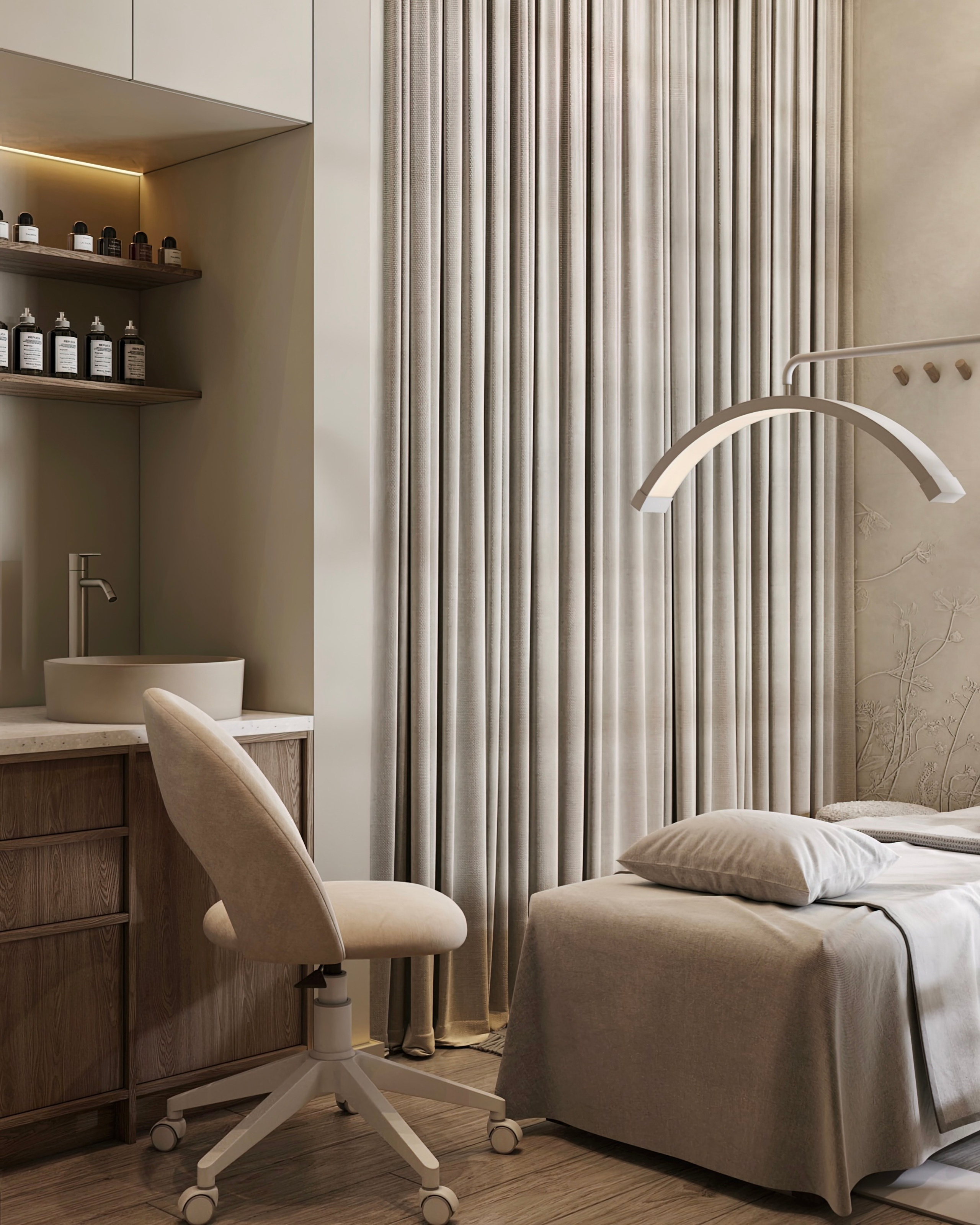 FACIAL BEAUTY STUDIO. Бастракова Валерия — дизайнер интерьера с архитектурным образованием